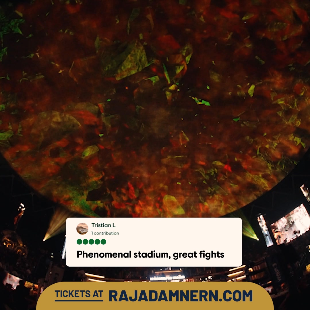 Rajadamnern Stadium เวทีราชดำเนิน Facebook ad: Limited Seats Available