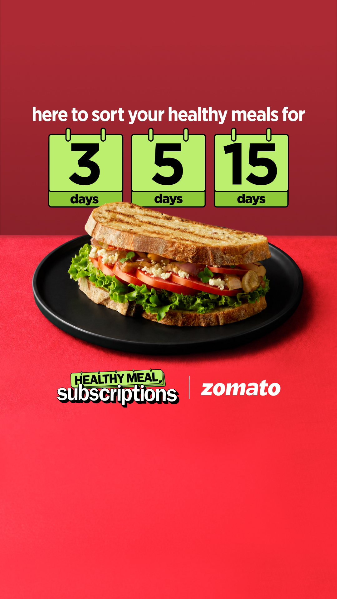 Zomato Facebook ad