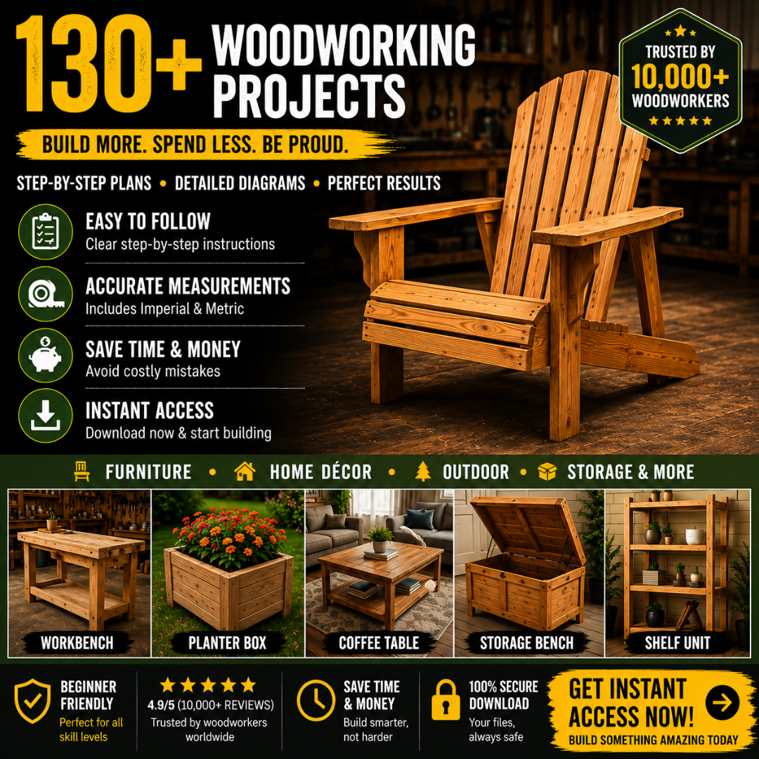 Wood Blueprints Facebook ad