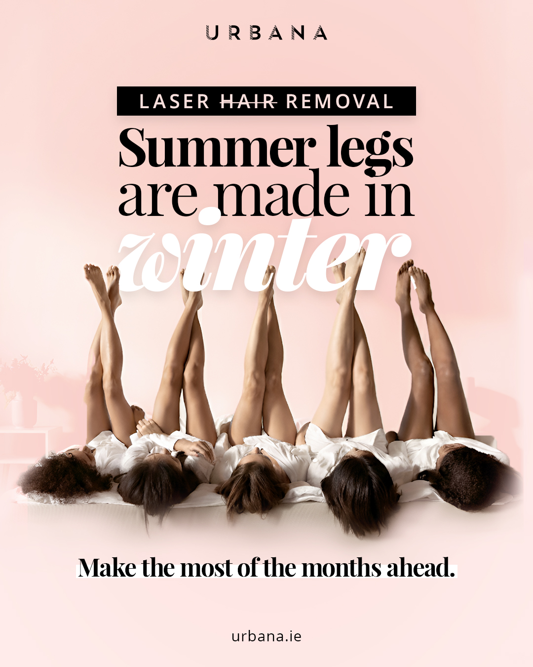 Urbana Laser Hair Removal Facebook ad