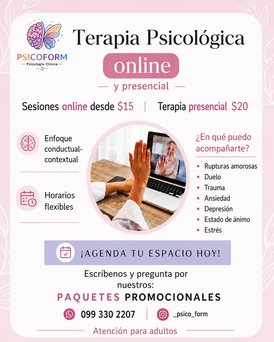 Psicoform Facebook ad