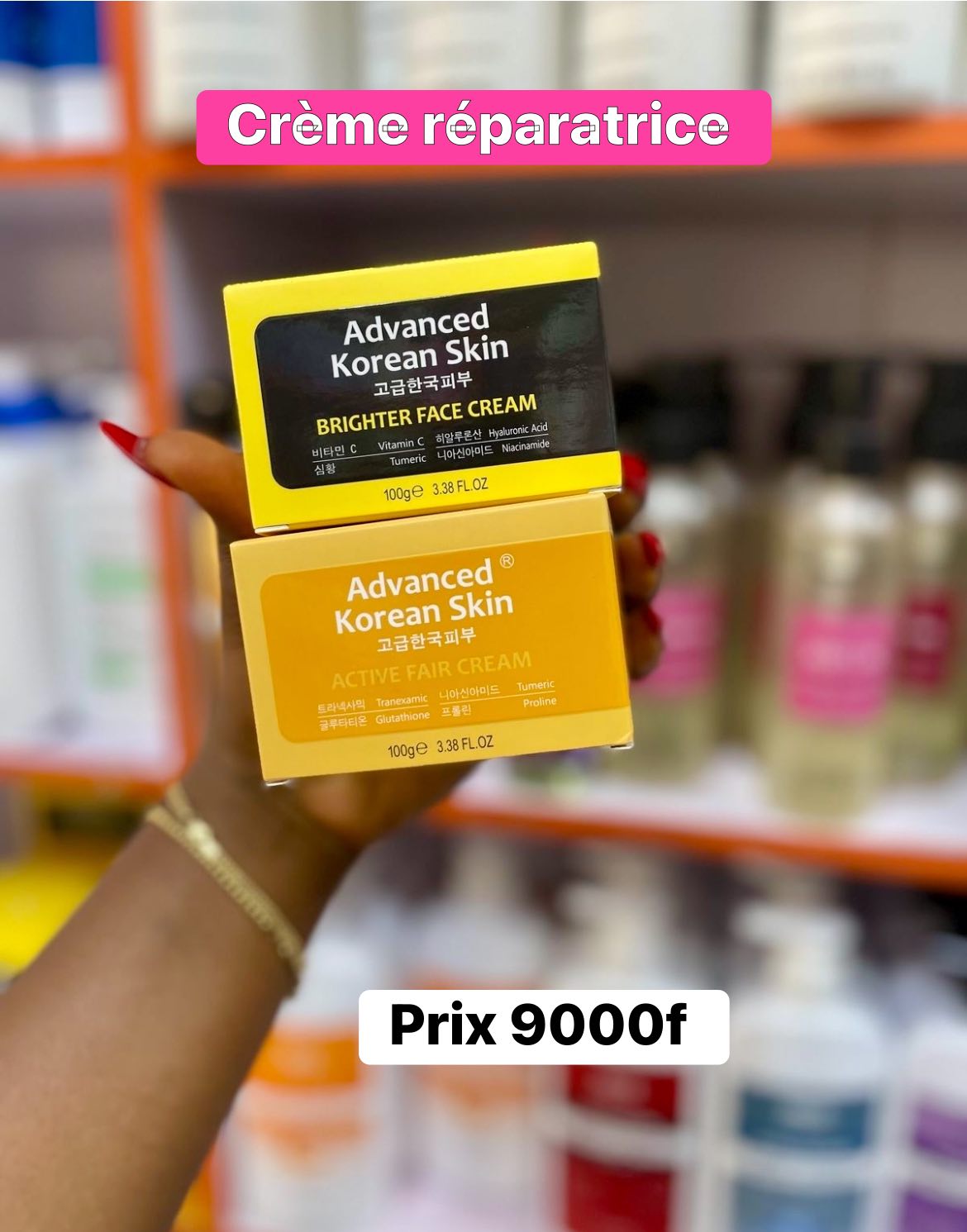 Cosmétiques et divers produits  Facebook ad