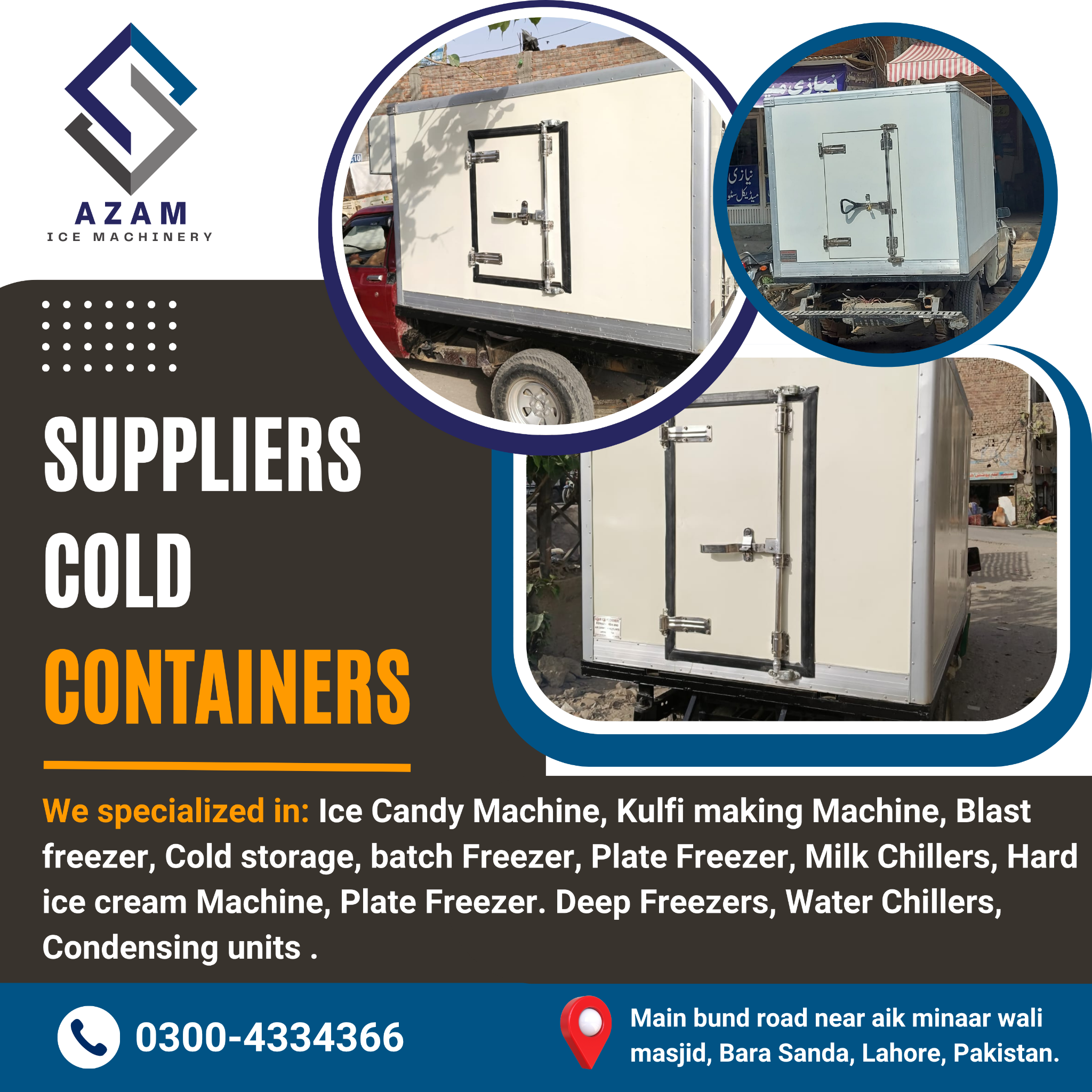 Azam Ice Machinery Facebook ad
