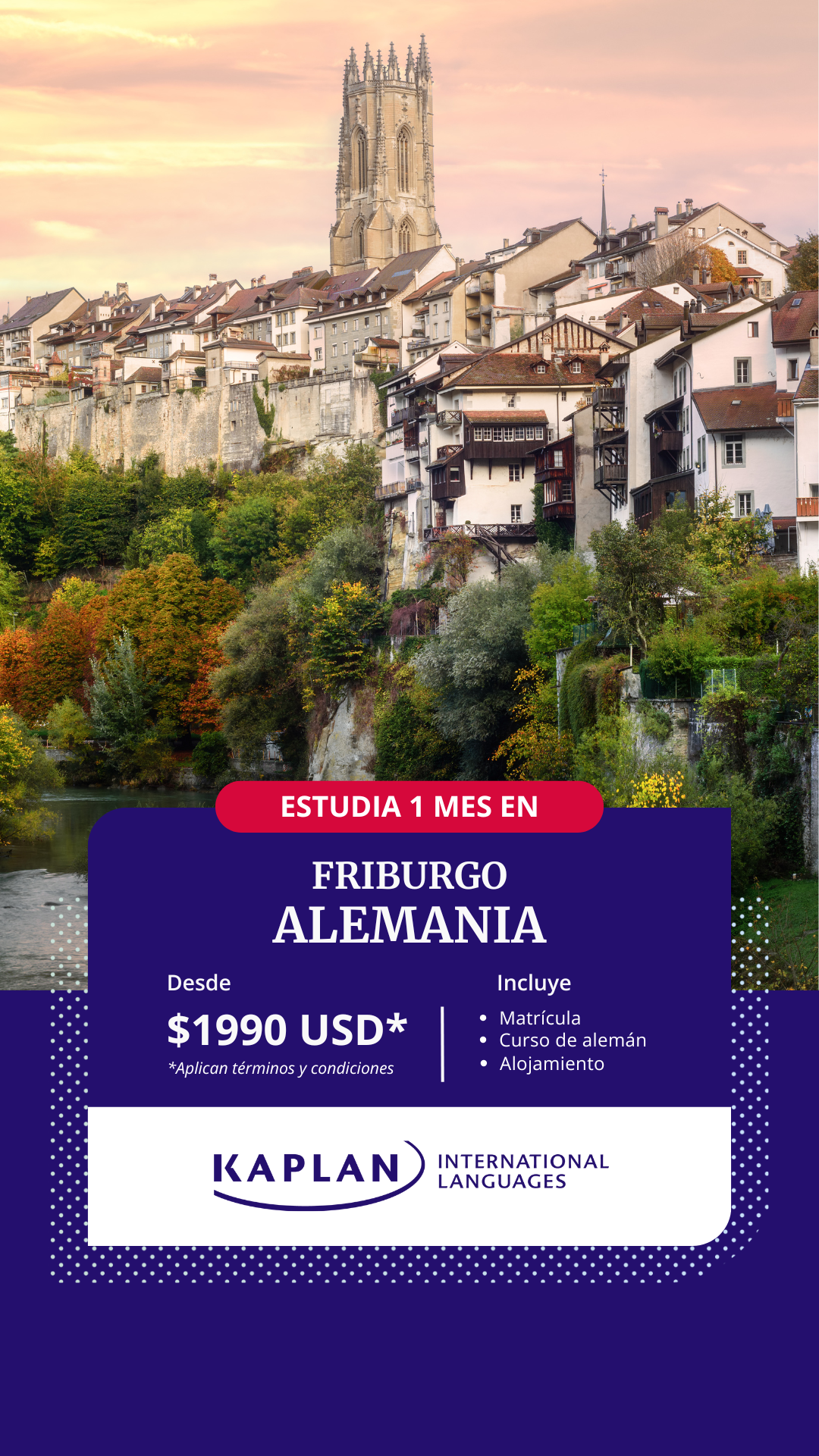 Kaplan International Languages - Latinoamérica Facebook ad