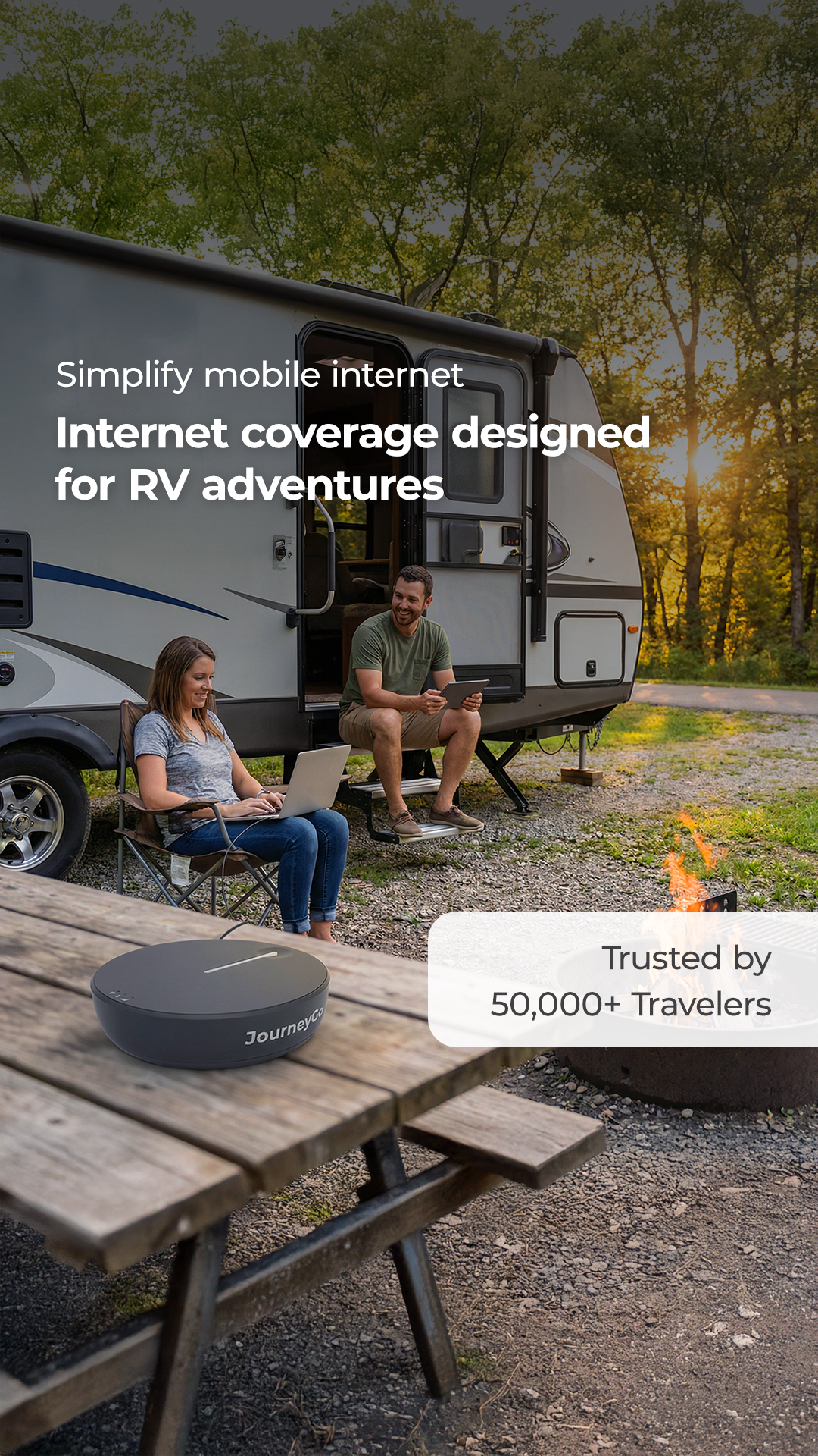 TravlFi Facebook ad from Mar 18, 2026