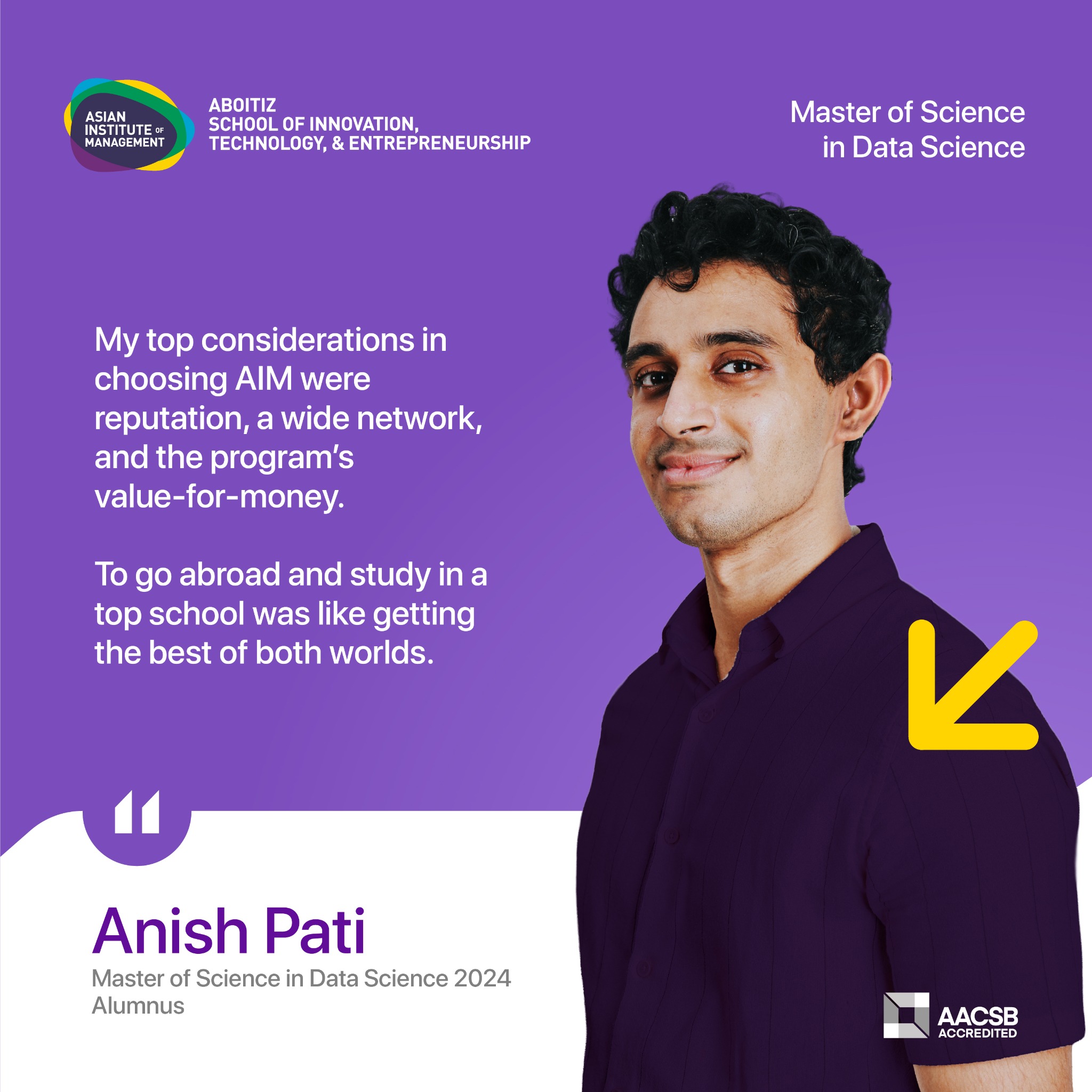 Asian Institute of Management Facebook ad