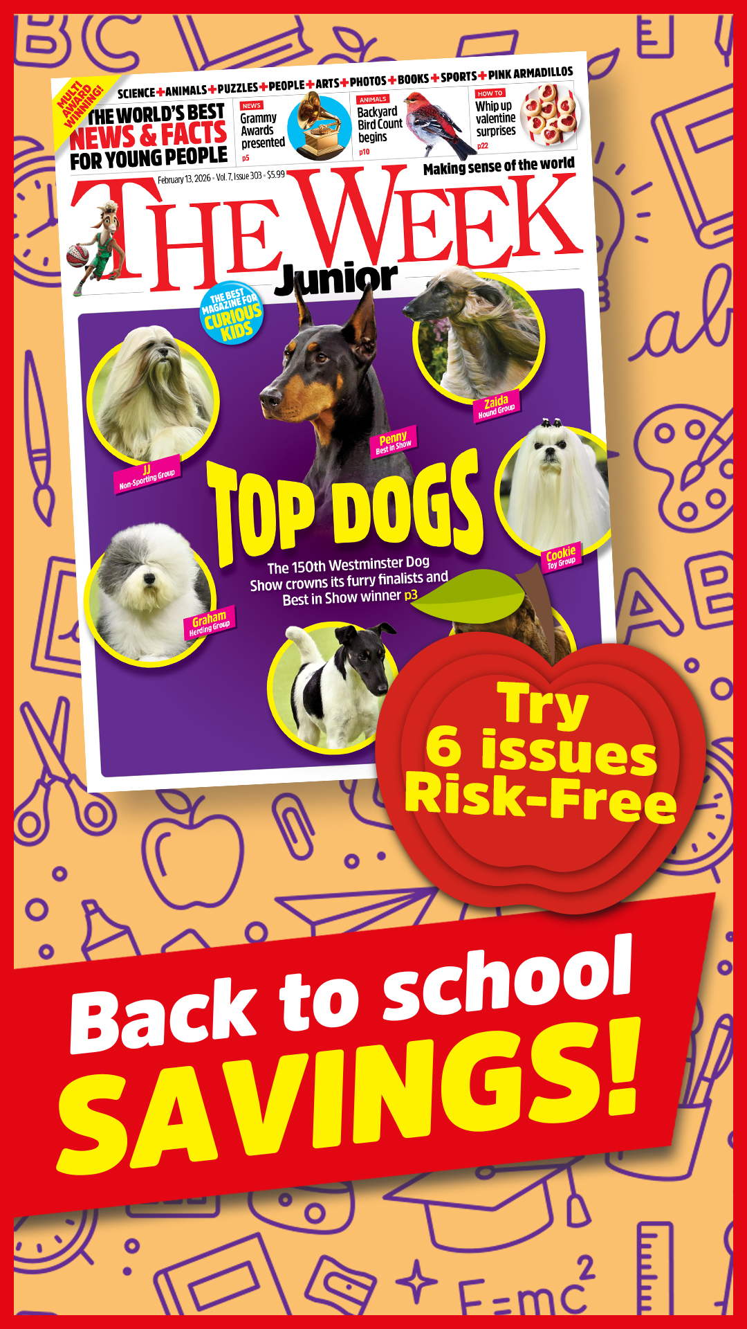 The Week Junior Facebook ad