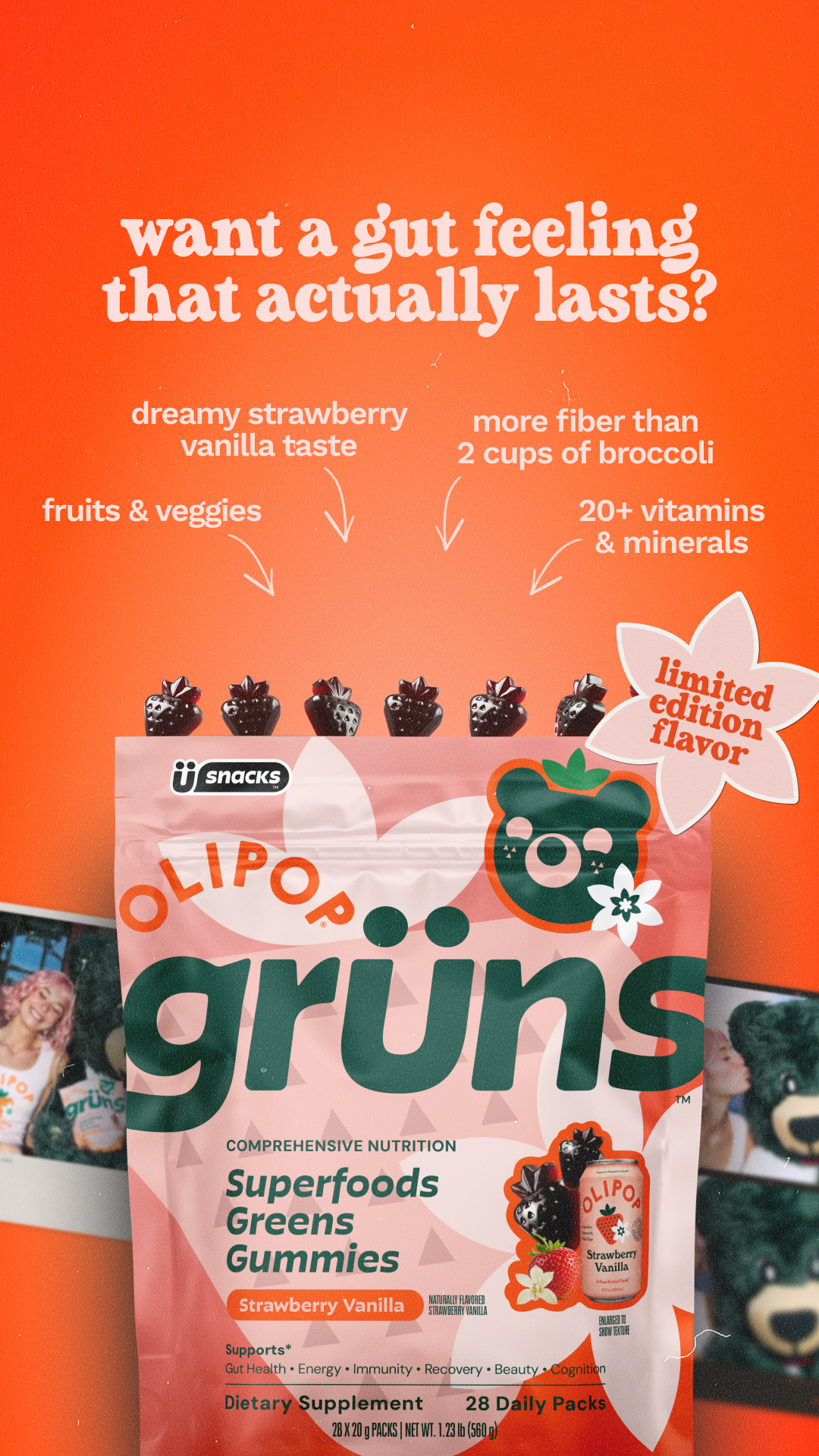 Grüns Facebook ad