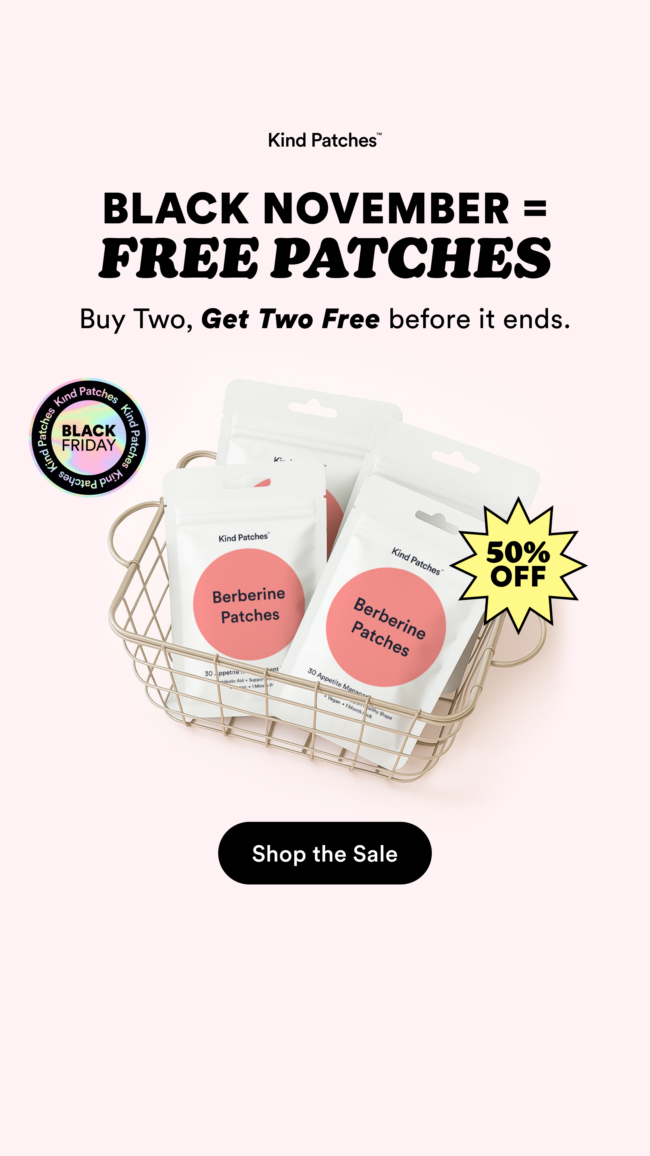 Kind Patches Facebook ad