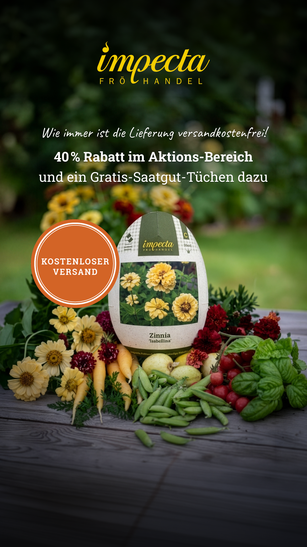 Impecta Fröhandel Europe Facebook ad from Apr 1, 2026