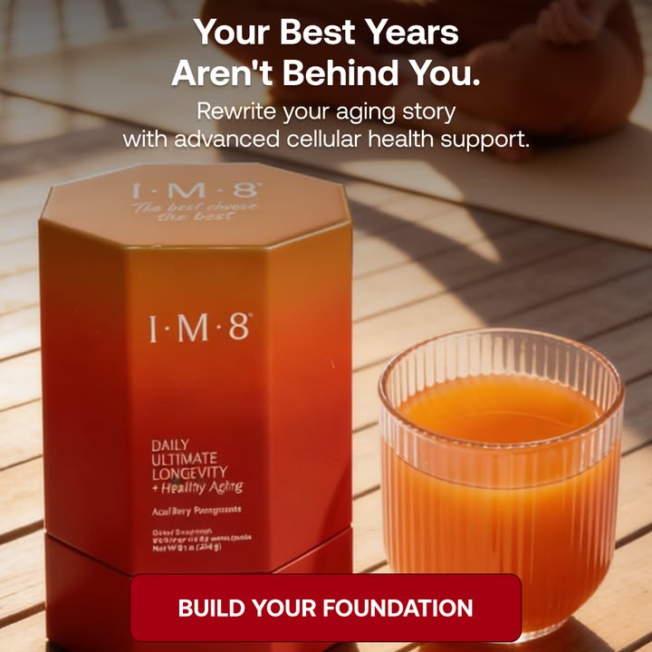 IM8 Global Facebook ad: Longevity Starts at the Cellular Level