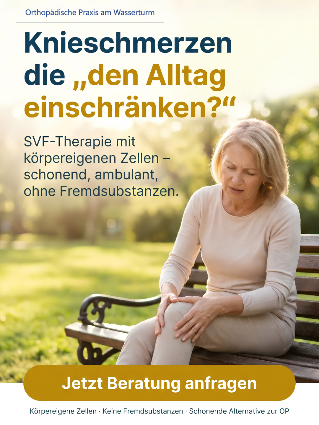 Orthopädie am Wasserturm Facebook ad