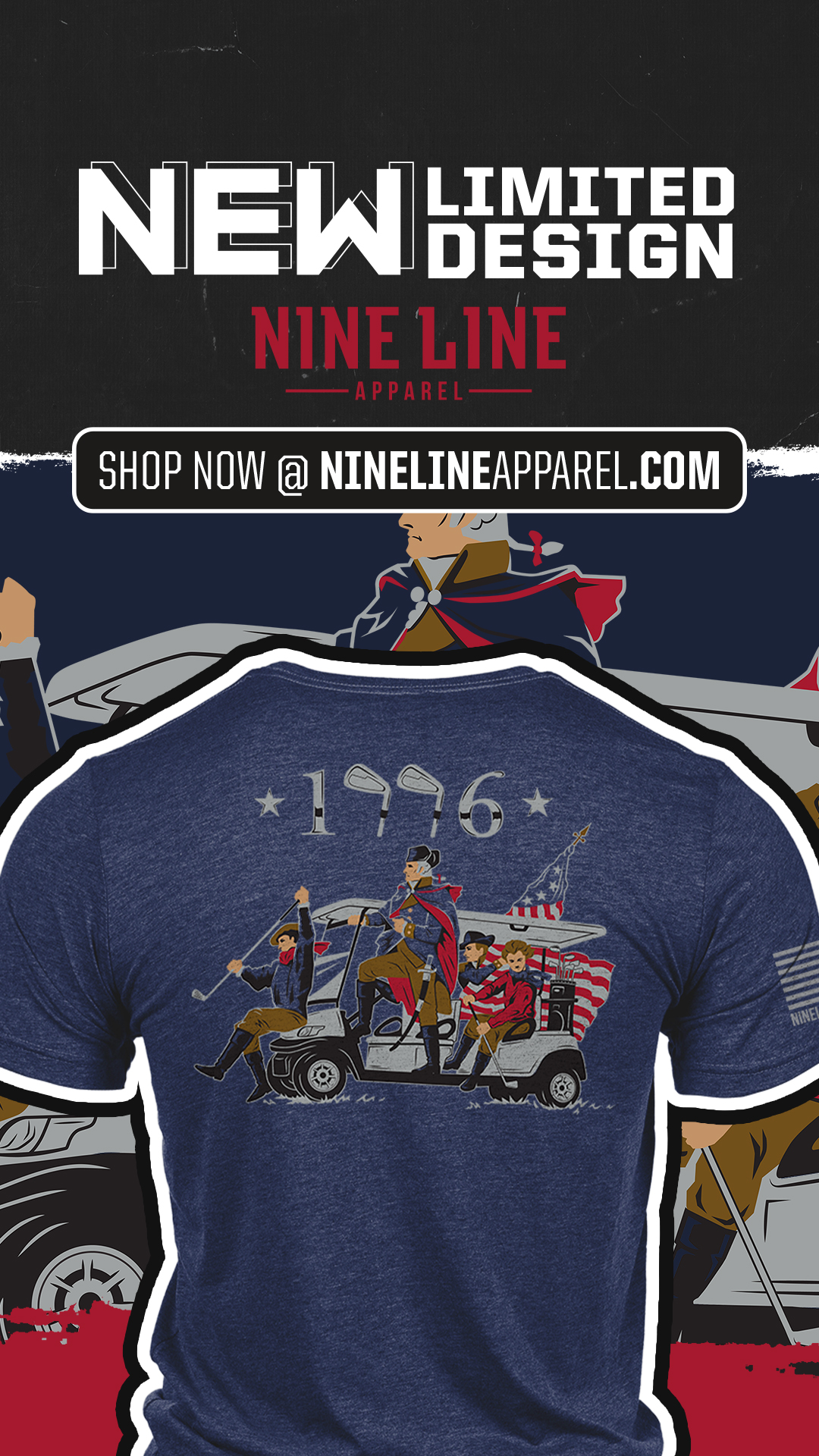 Nine Line Apparel Facebook ad