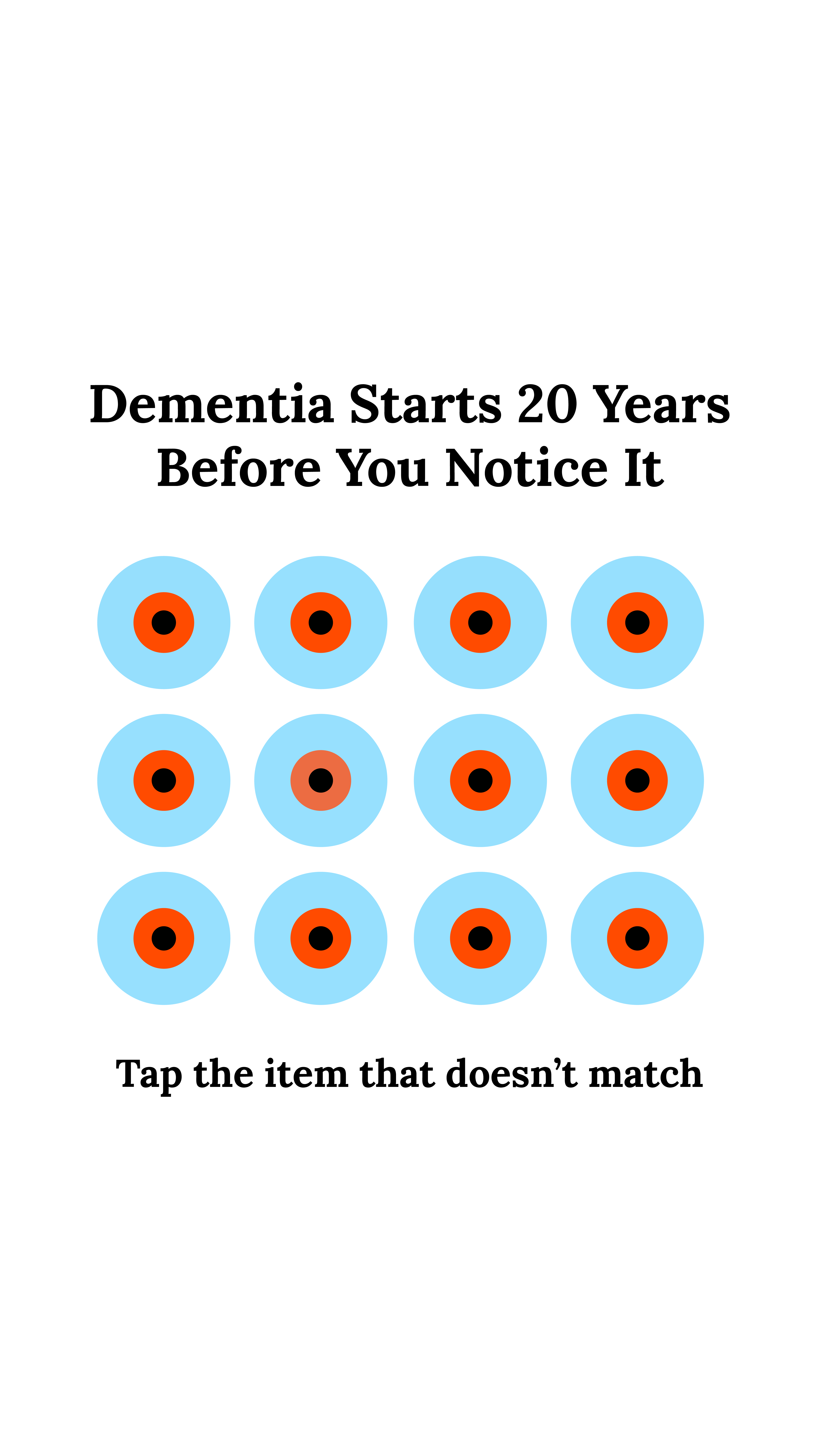 Brain Health Check Facebook ad