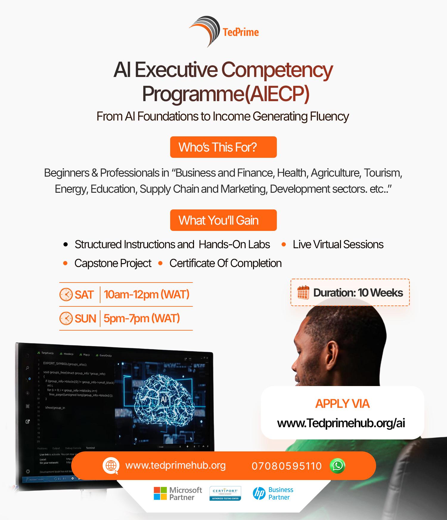 TedPrime Hub Facebook ad: TedPrimeHub - AIECP