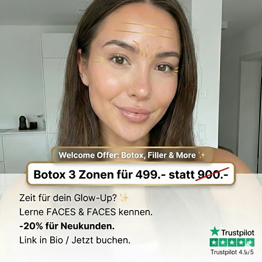 Faces & Faces Facebook ad: Exklusives Welcome-Special: 3 Zonen für nur 499.