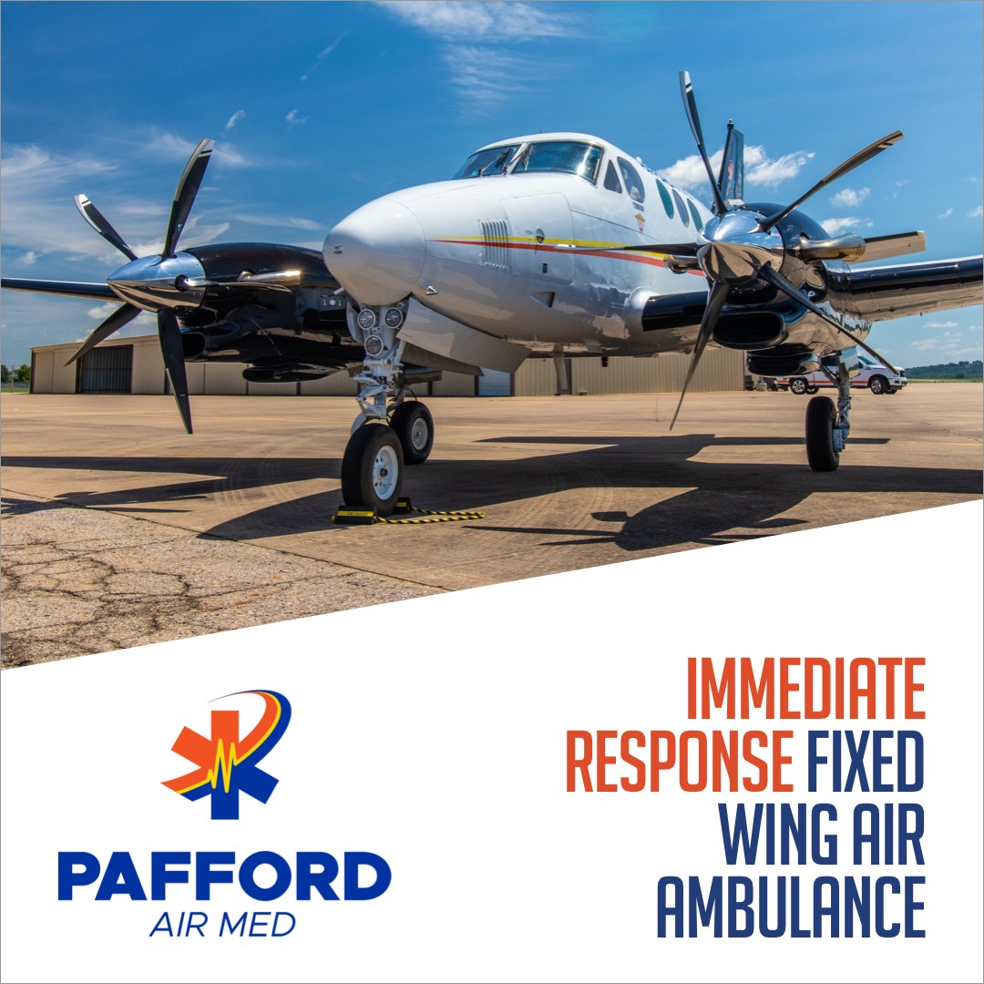 Pafford Medical Services Facebook ad: Available Immediately. Dispatch 24/7