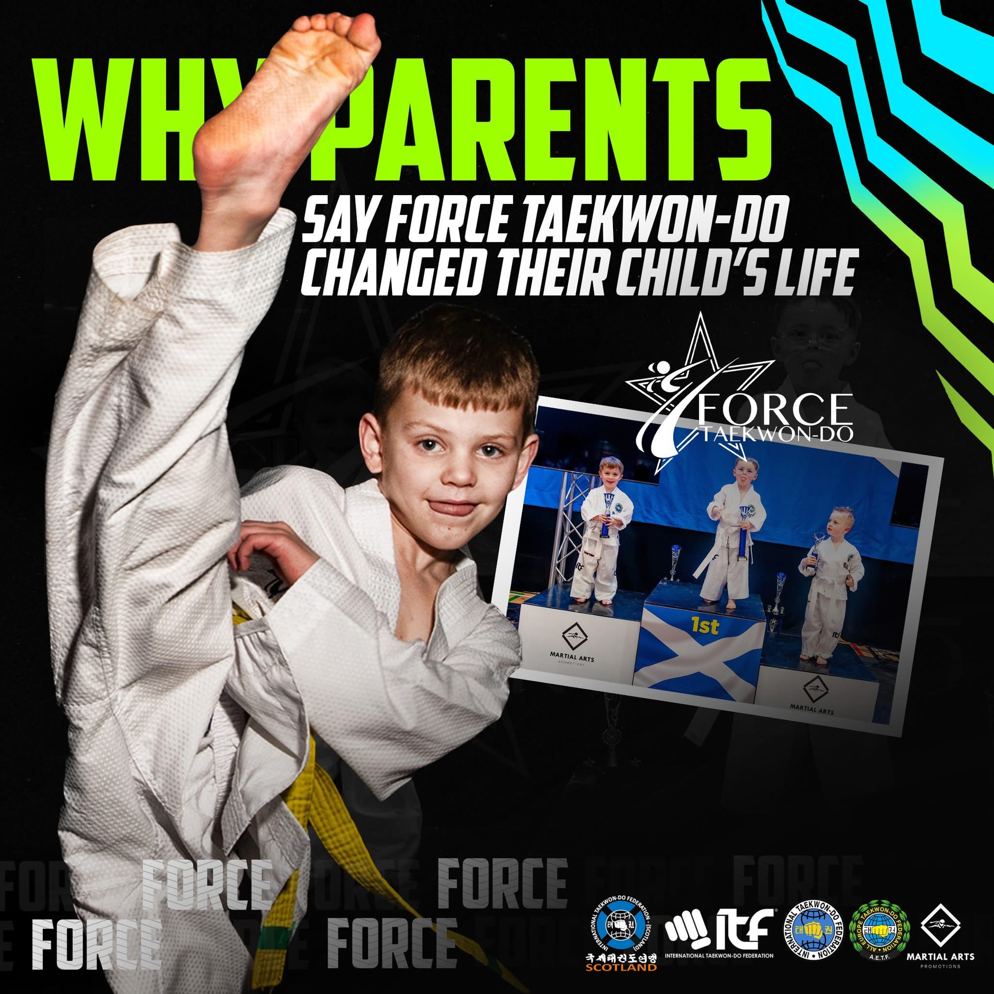 Force Taekwon-do Facebook ad from Jun 4, 2025