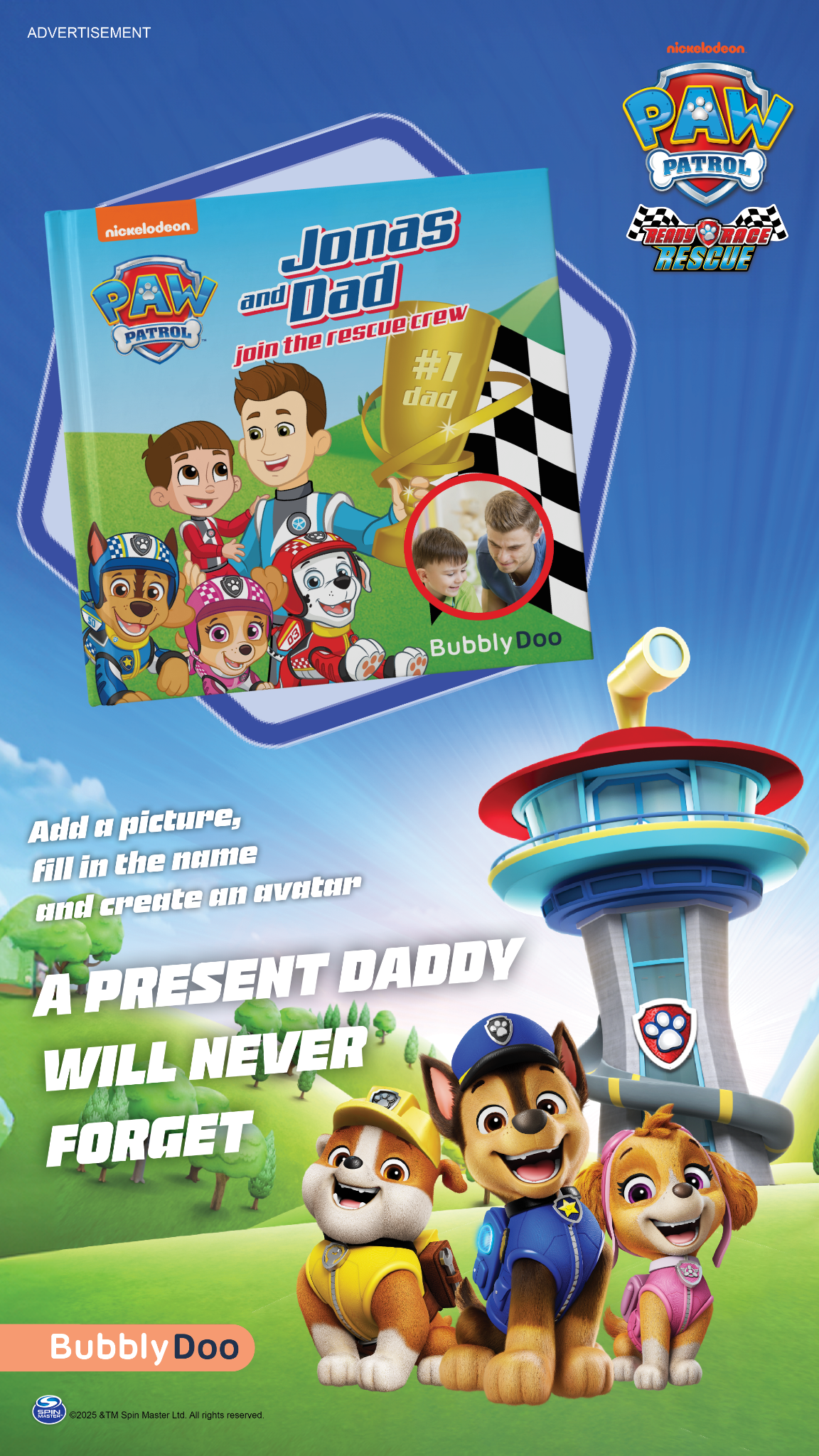 BubblyDoo Books Facebook ad