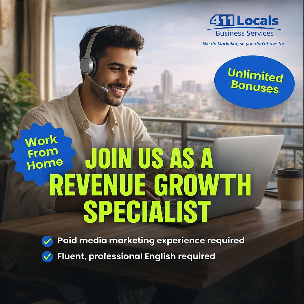 411 Locals - Recruitment Facebook ad from Mar 30, 2026