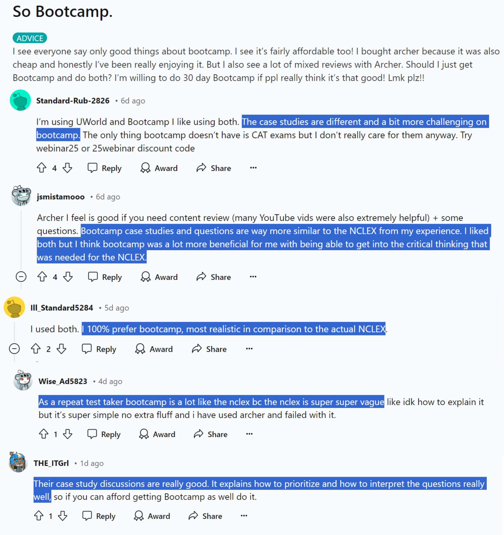 NCLEX Bootcamp Facebook ad