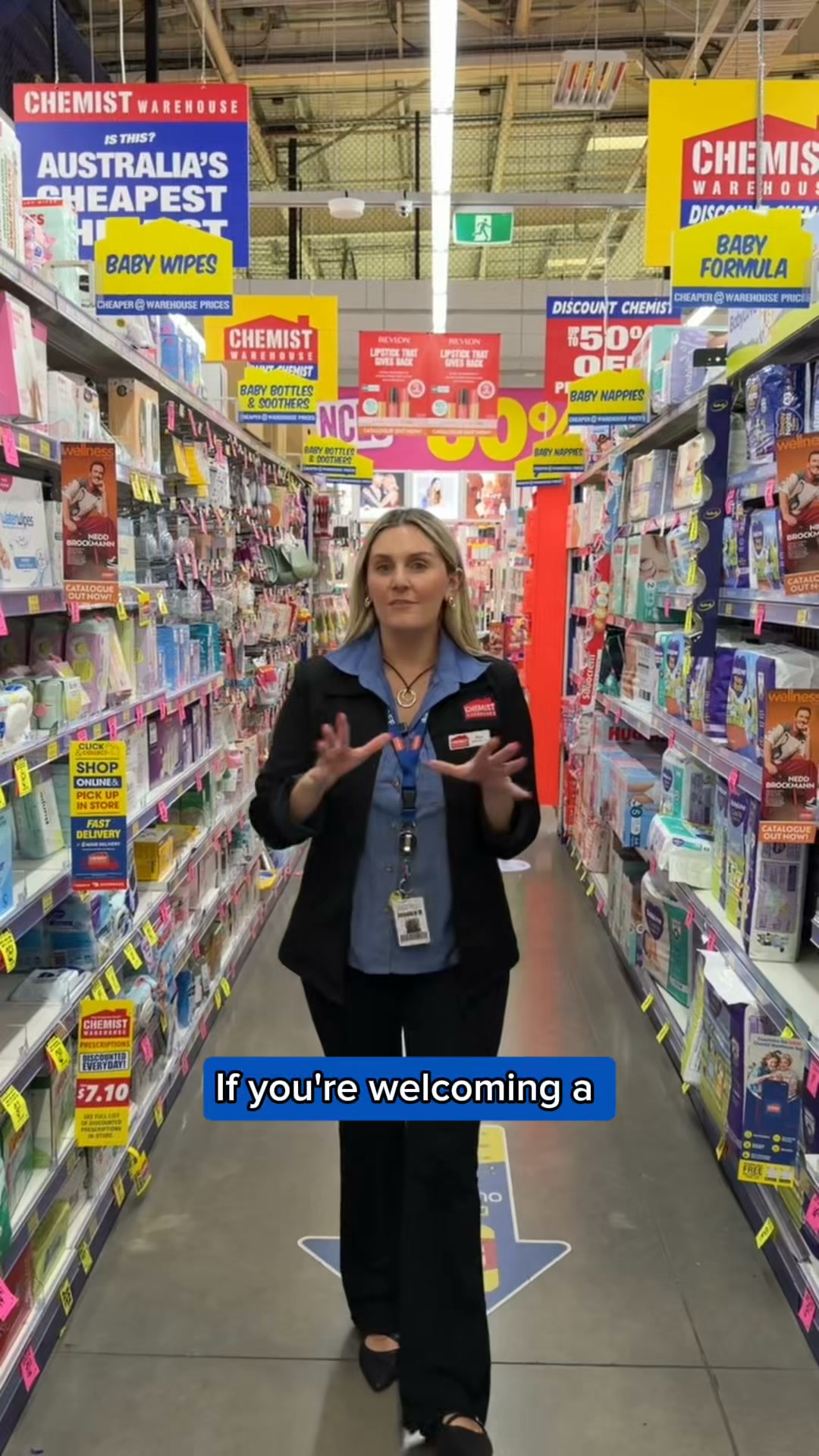 Chemist Warehouse Facebook ad: Support their day from the inside out
