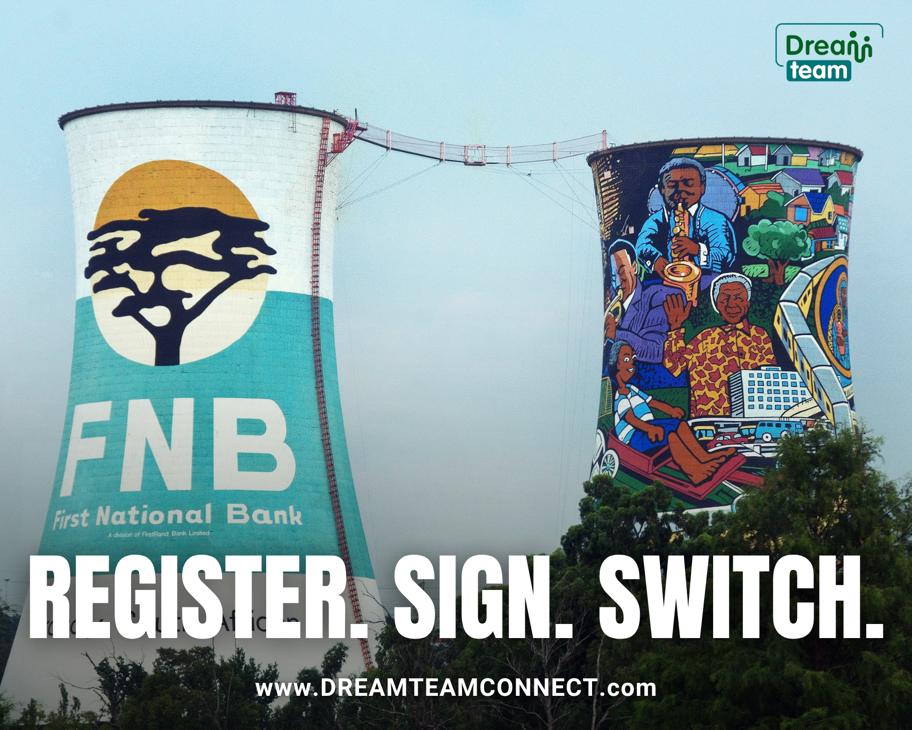 Dream Team Connect Facebook ad: Join Our WhatsApp Presentation Group