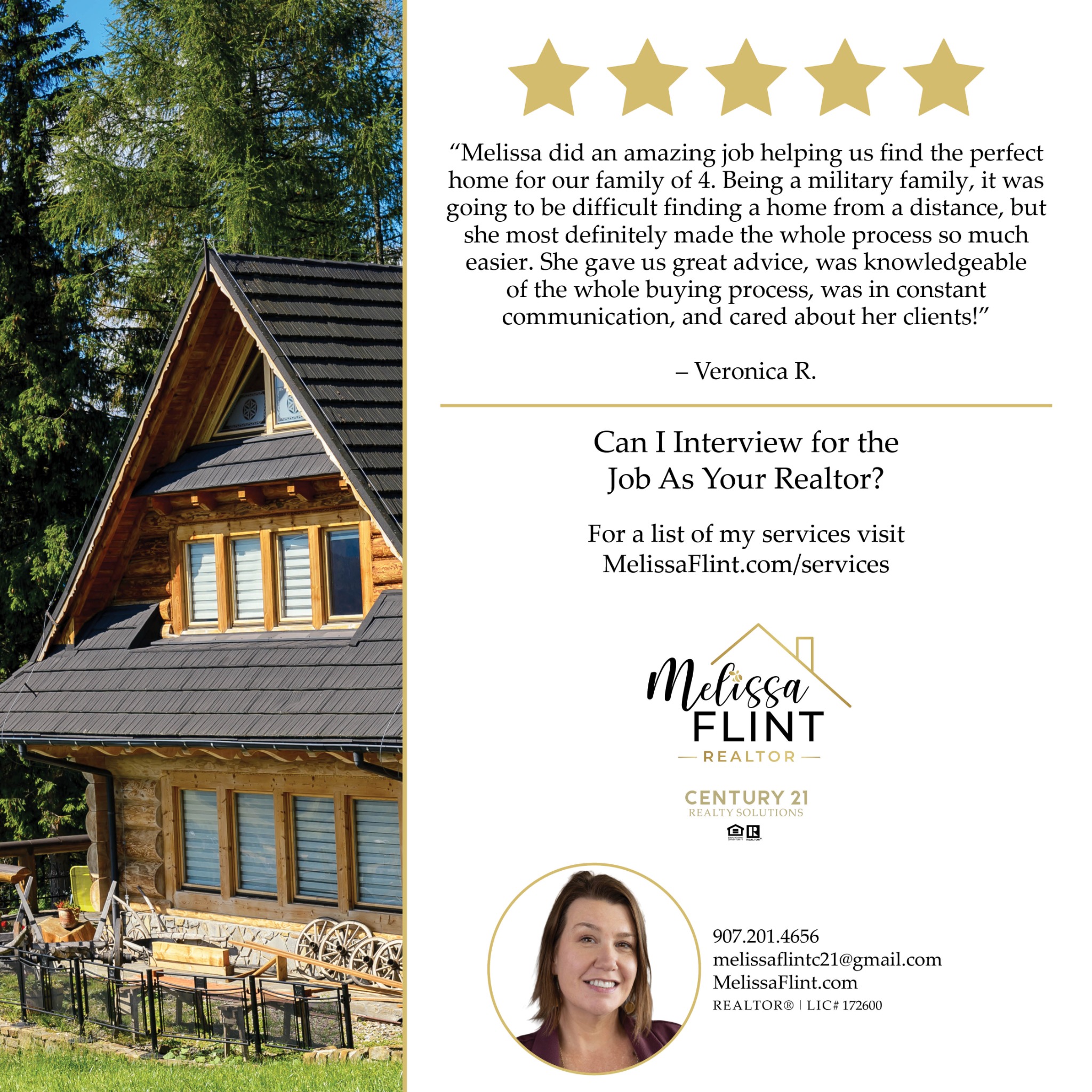Melissa Flint - C21 Realty Solutions Facebook ad