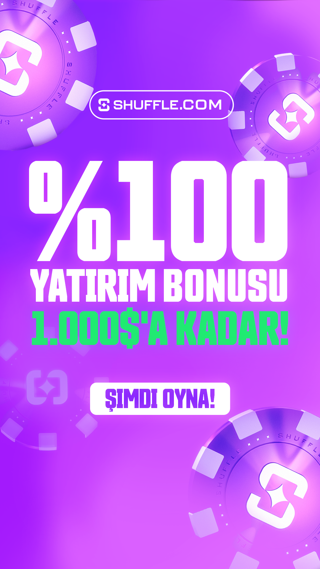 Shuffle Türkiye Facebook ad from Feb 11, 2026