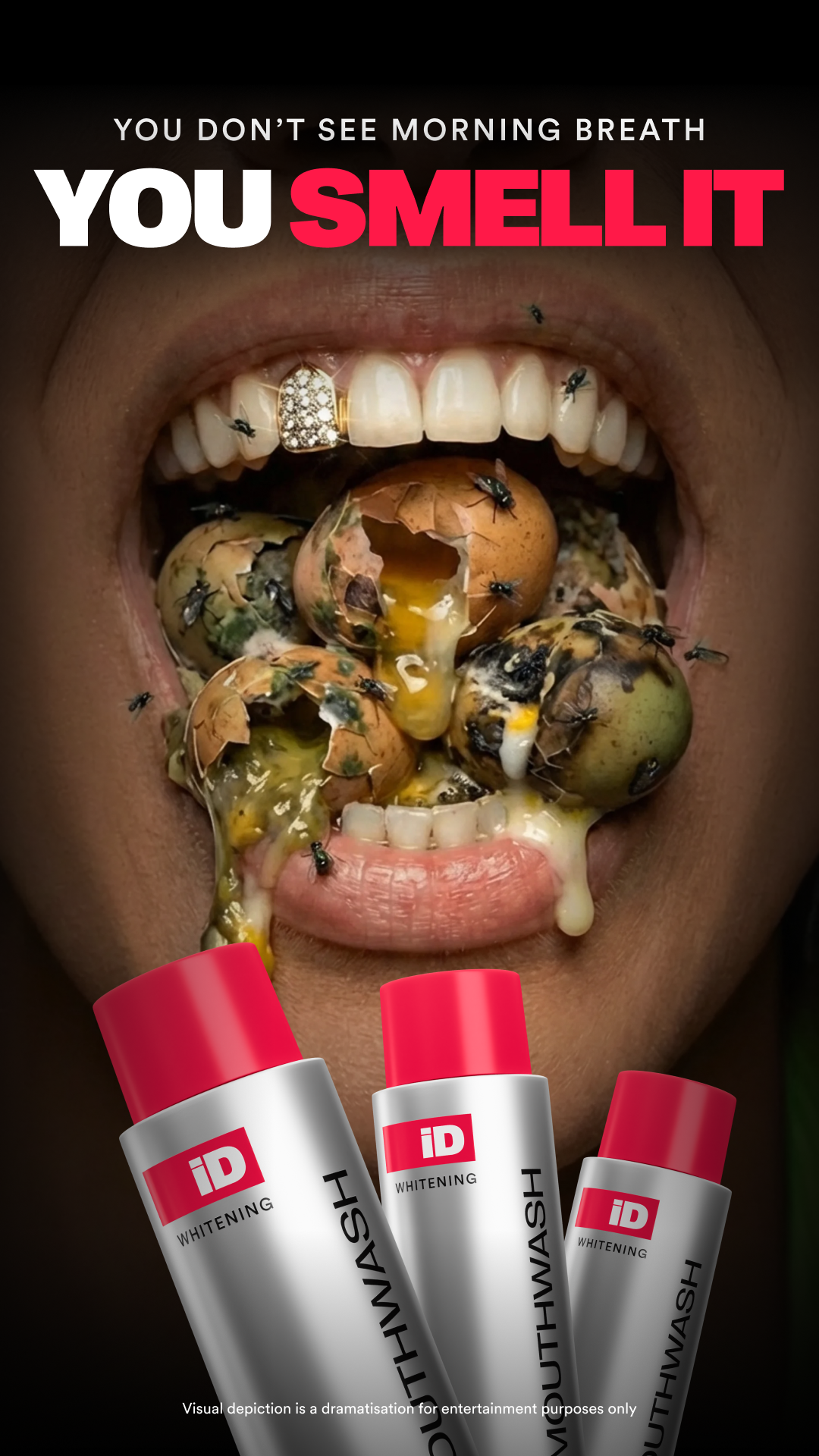 Hismile Facebook ad