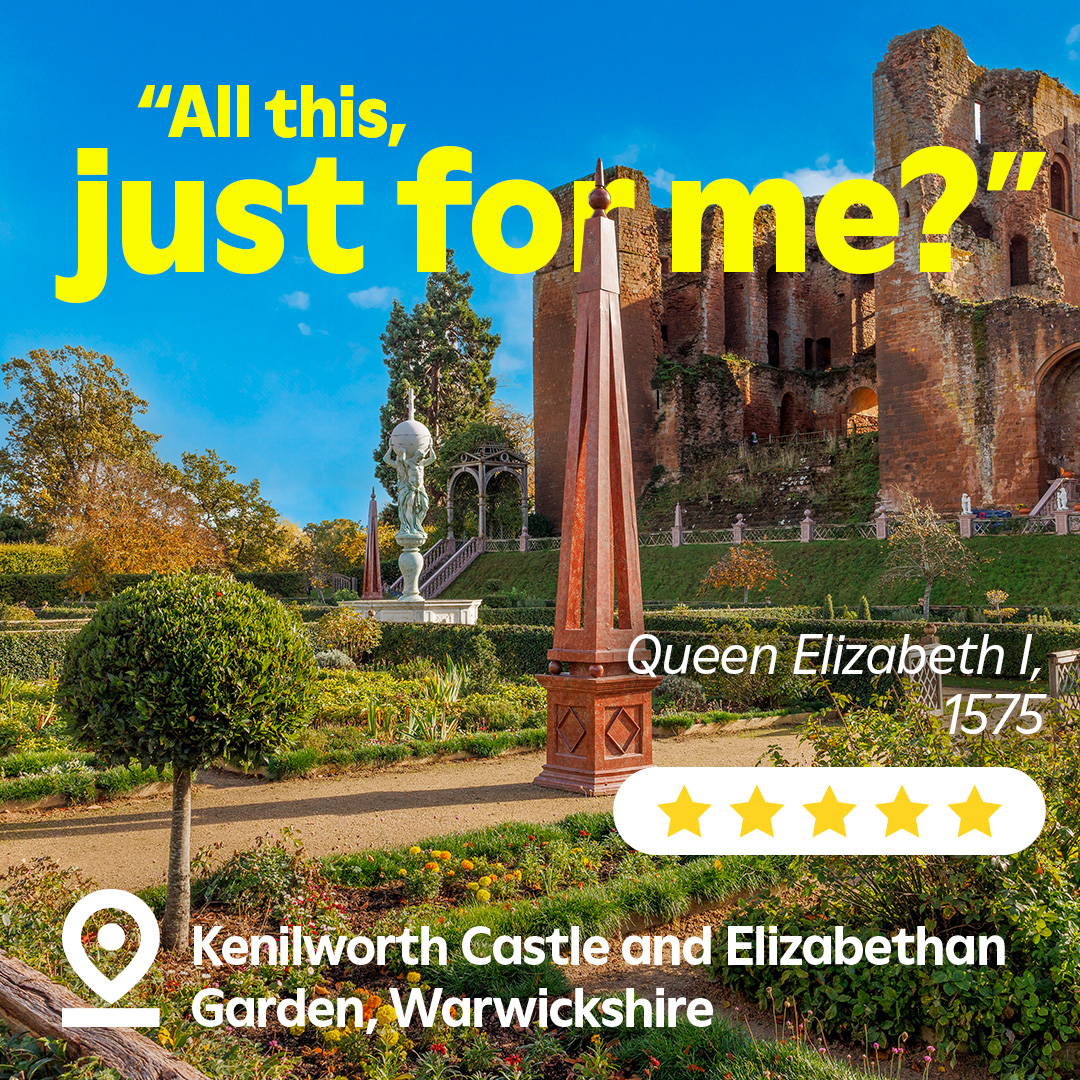 English Heritage Facebook ad: See what everyone's talking about.