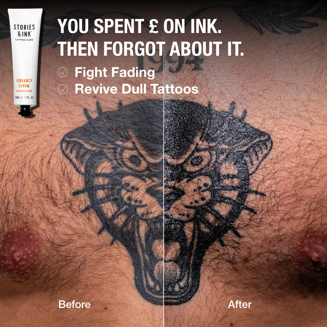 Stories & Ink Facebook ad