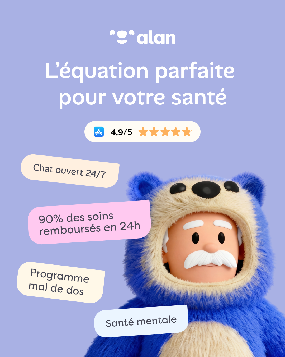 Alan Facebook ad