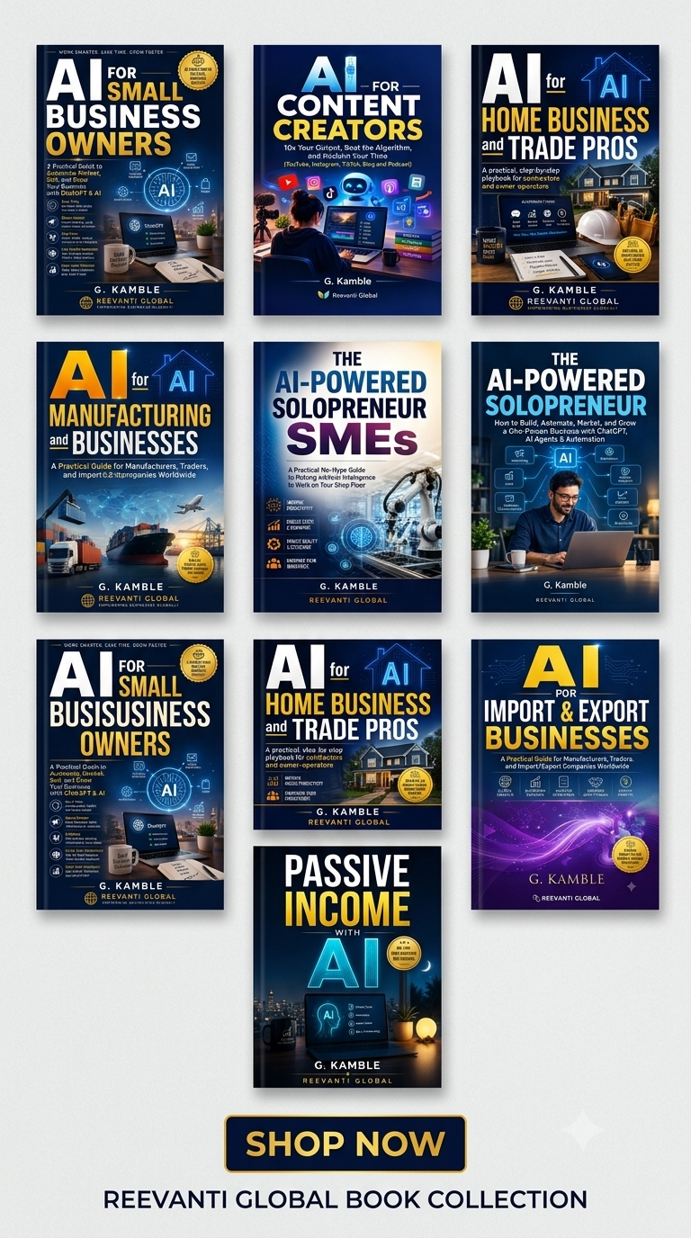 ReevantiGlobal Facebook ad: AI for Small Business Owners, Ebook Collection