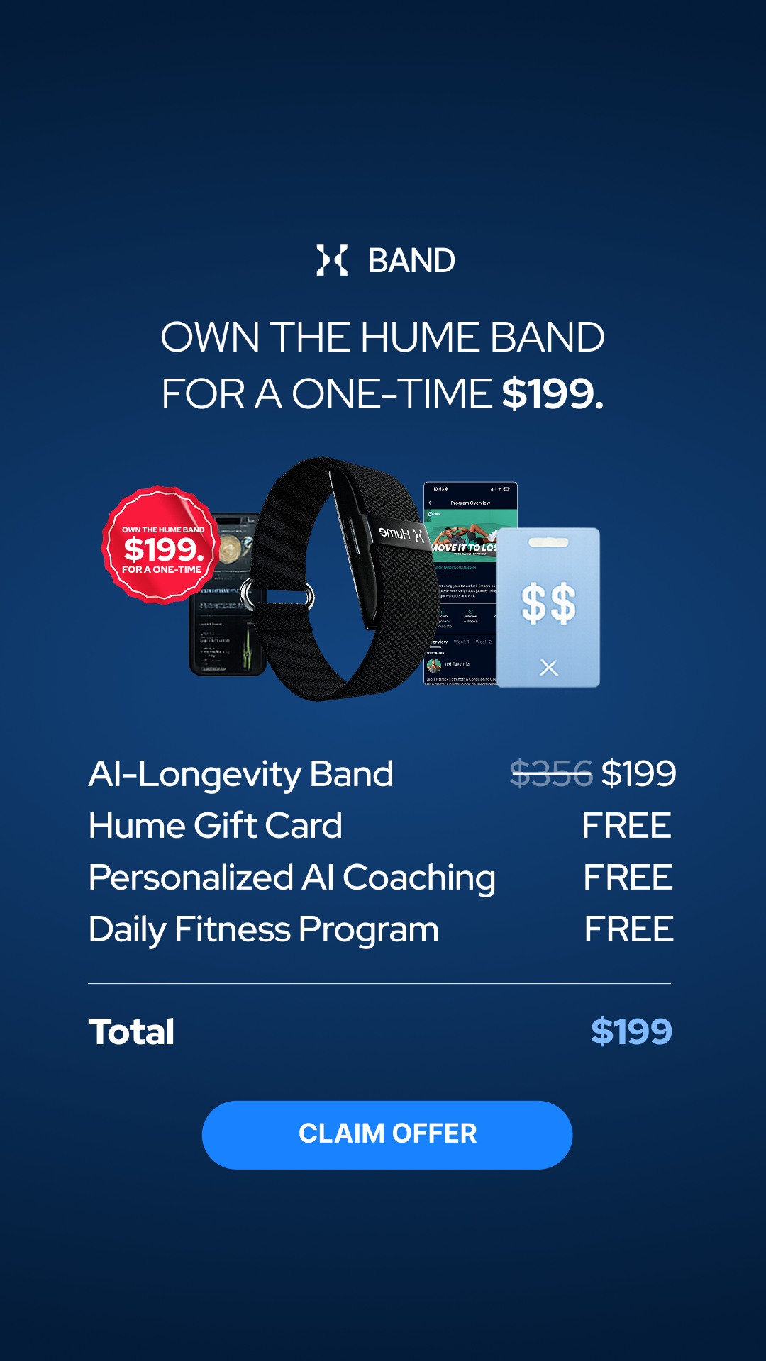 Hume Health Facebook ad