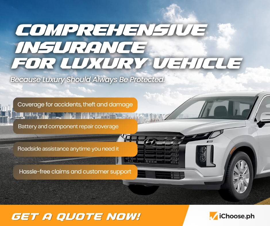 iChoose.ph Facebook ad: Ultimate protection for your luxury ride.
