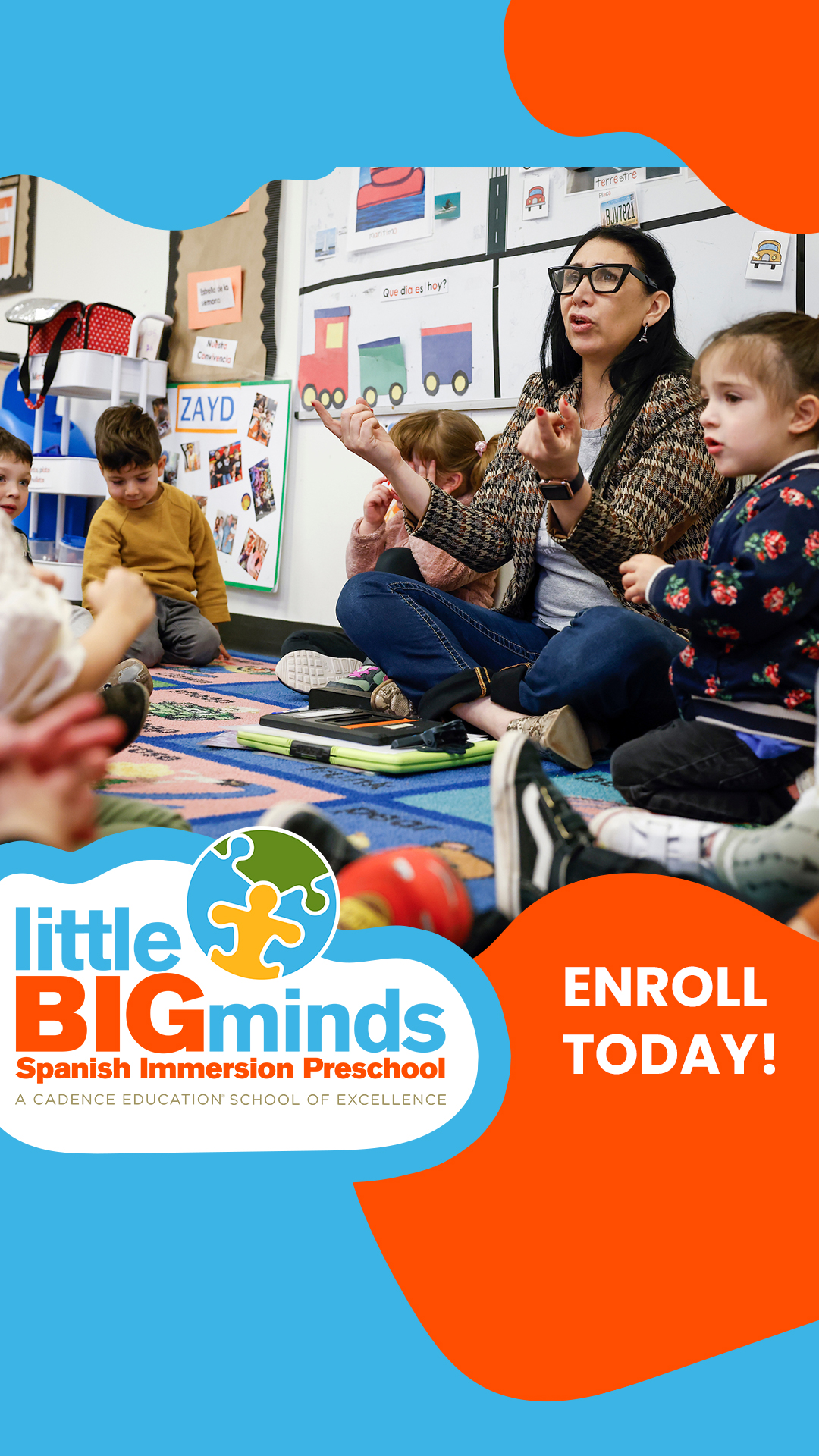 Little Big Minds Spanish Immersion Preschool, Chandler Facebook ad from Dec 9, 2025