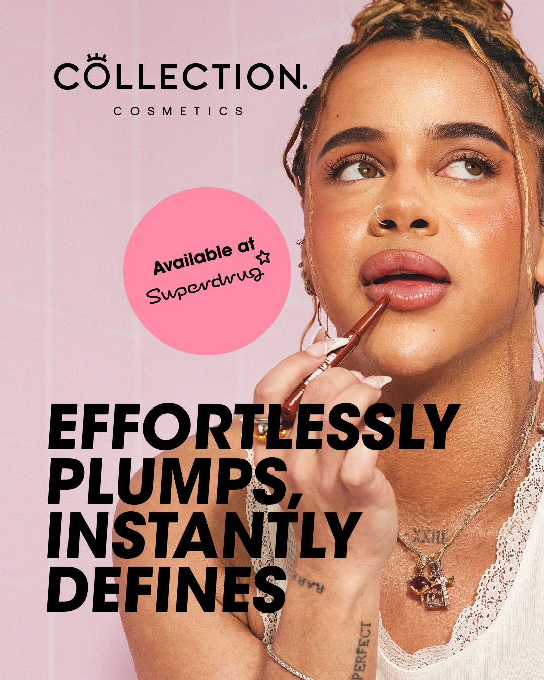 Collection Cosmetics Facebook ad