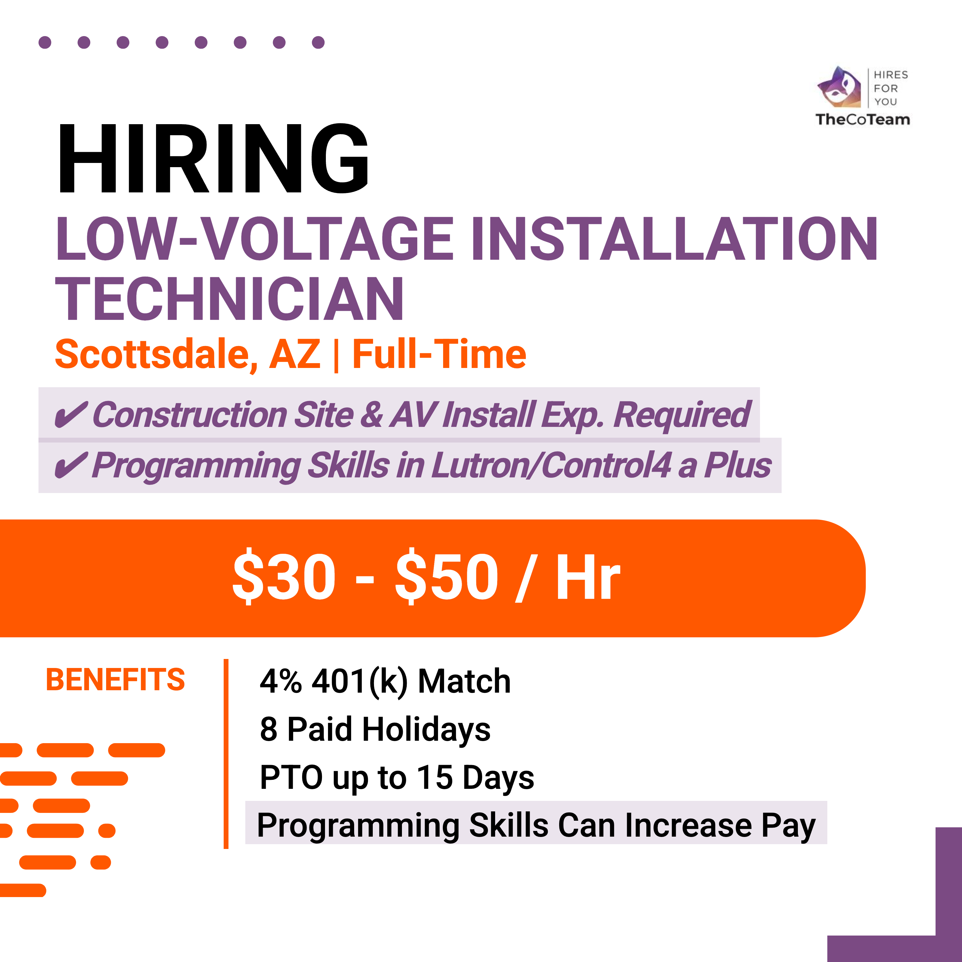 Hireline Construction Jobs Facebook ad