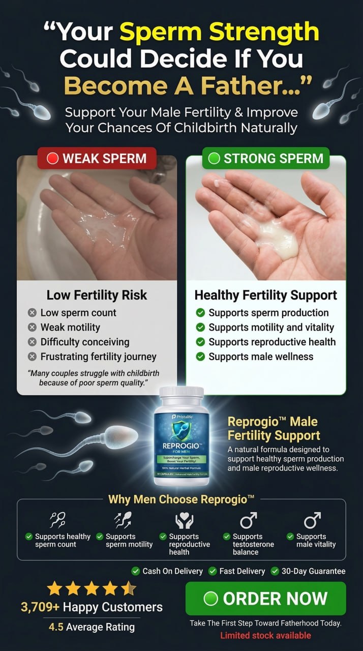 High Blood Pressure Facebook ad: Struggling to Conceive? Reprogio Supports Men’s Fertility…