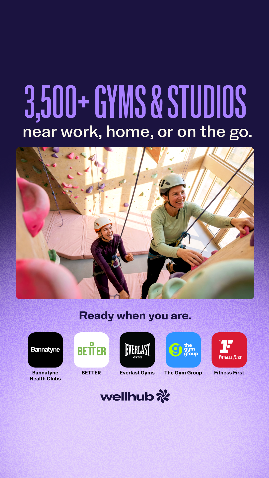 Wellhub Facebook ad from Jan 13, 2026