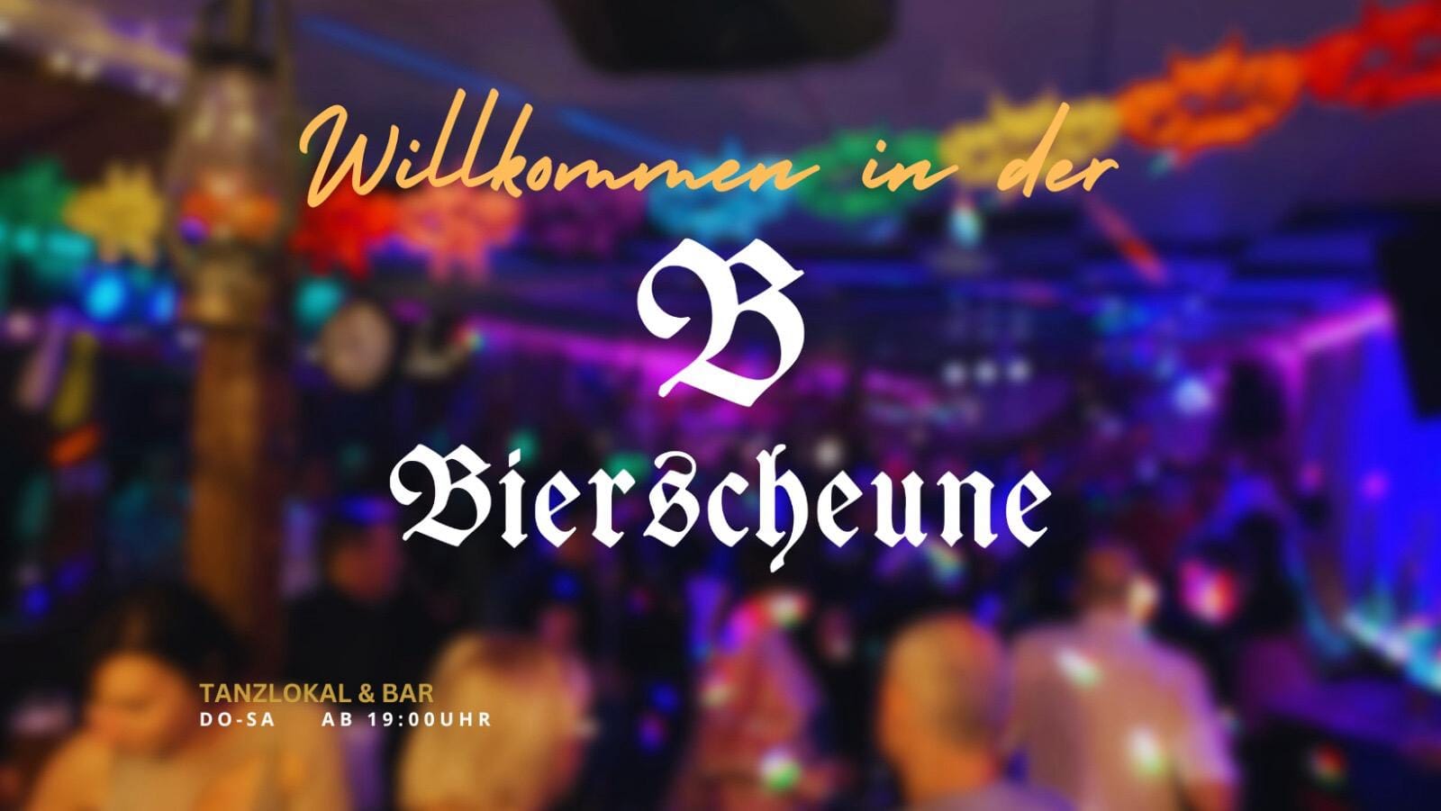 Bierscheune Tanzlokal Facebook ad from Nov 22, 2024