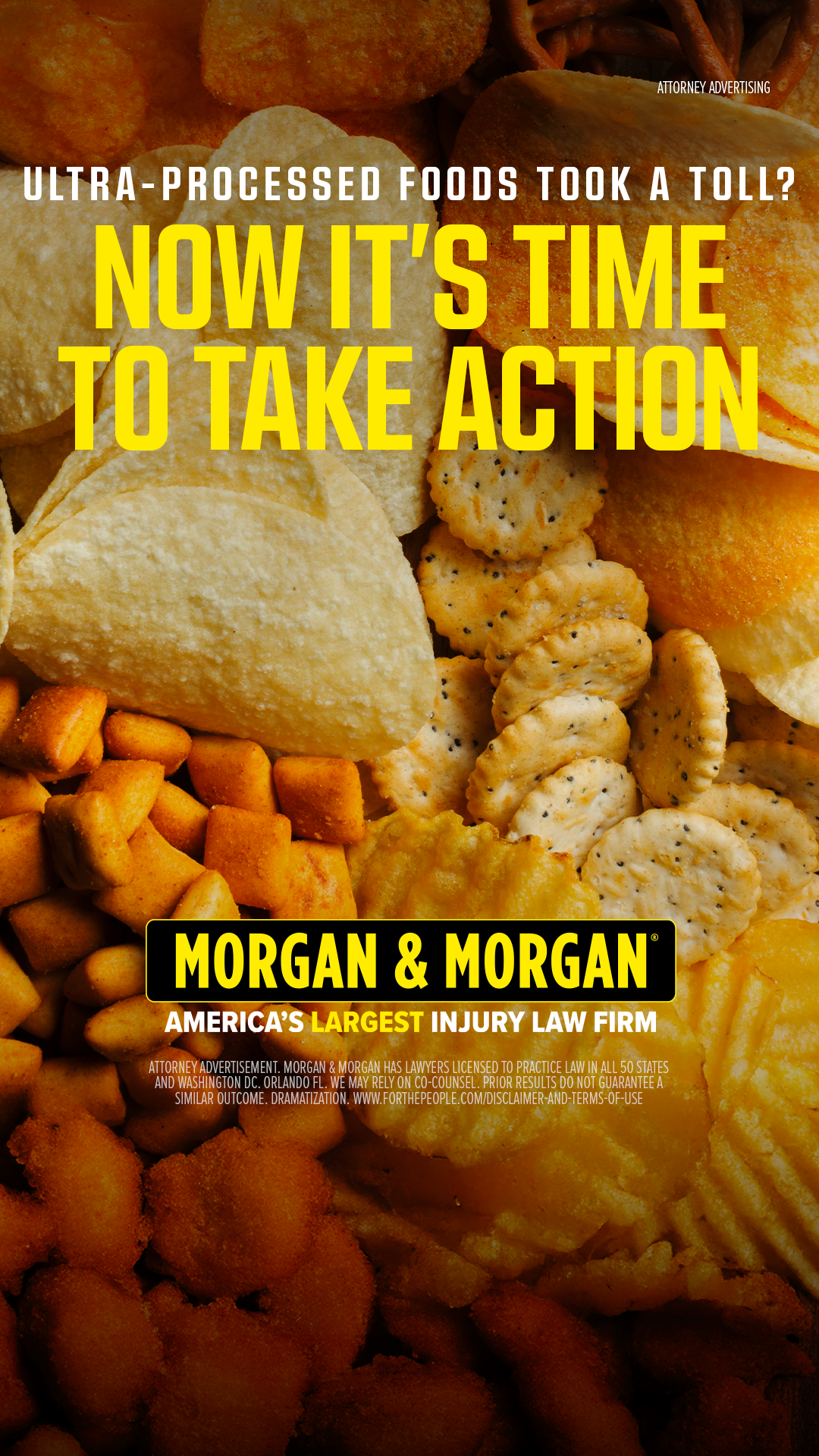 Morgan & Morgan Facebook ad
