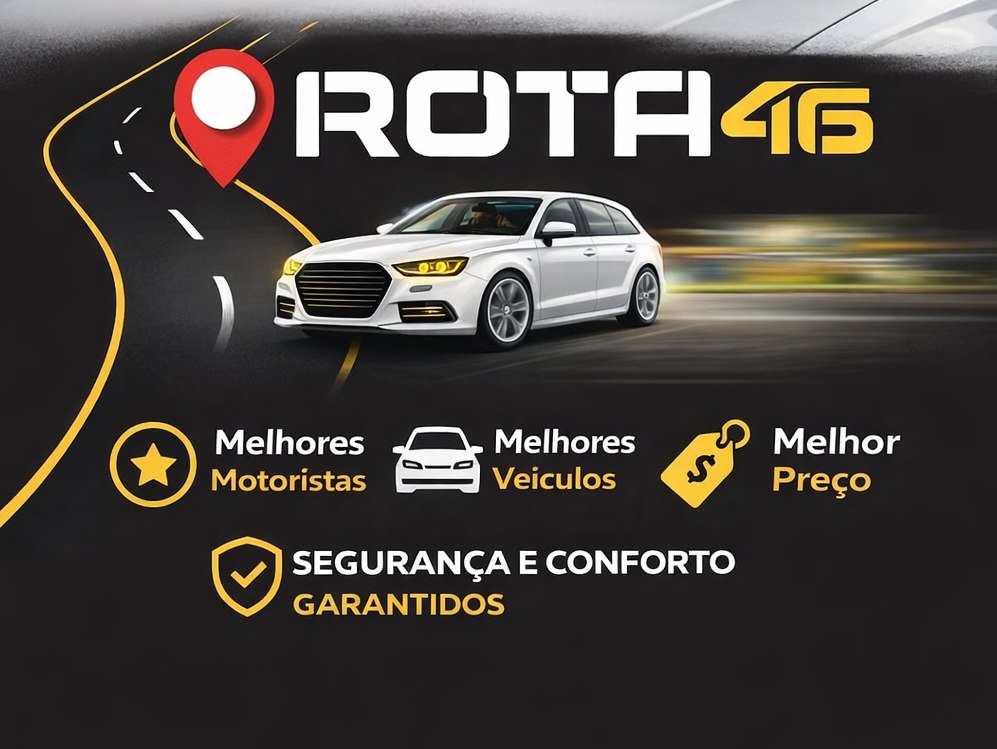 Rota46 Facebook ad: Rota46 é sinônimo de qualidade, economia e segurança!