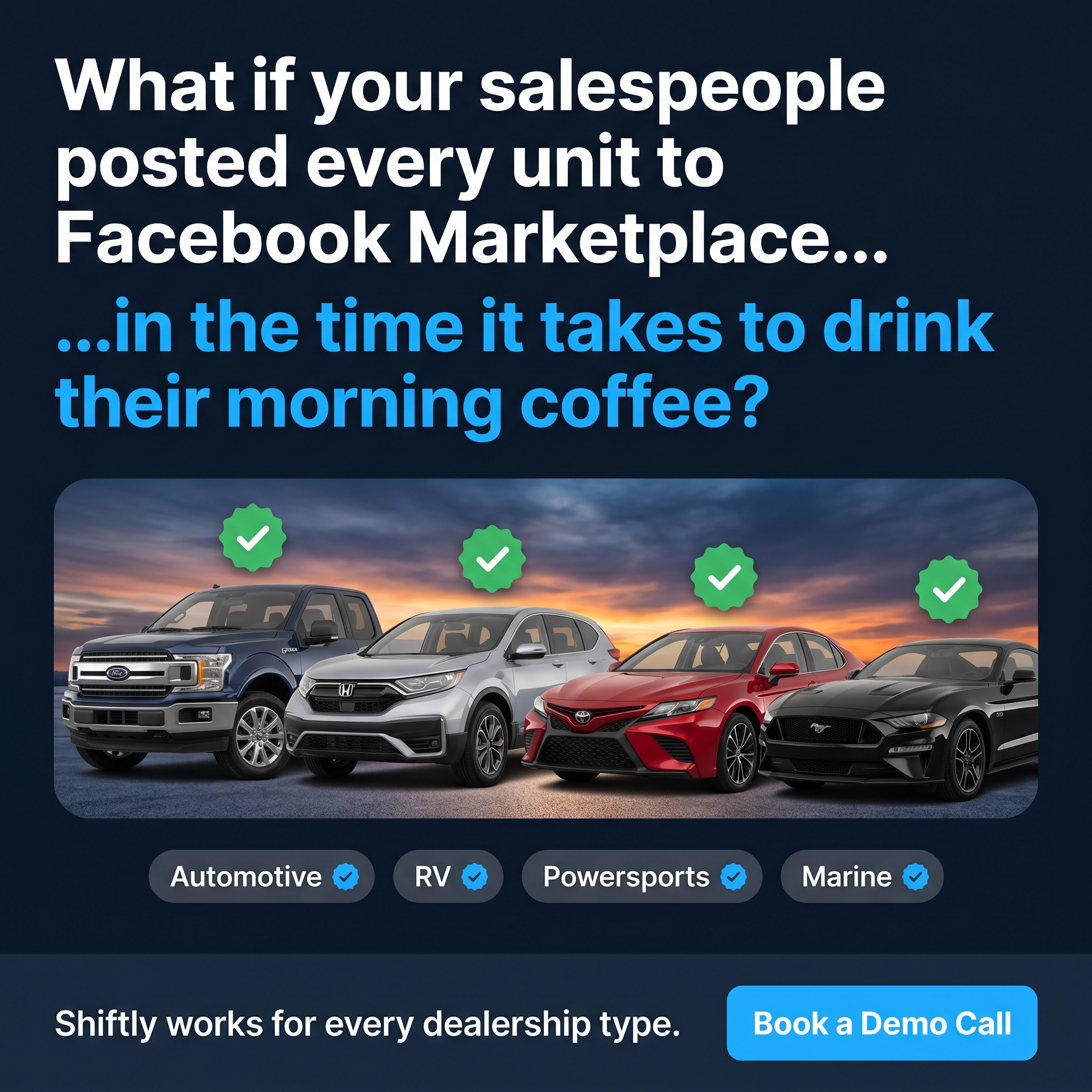 Shiftly Facebook ad
