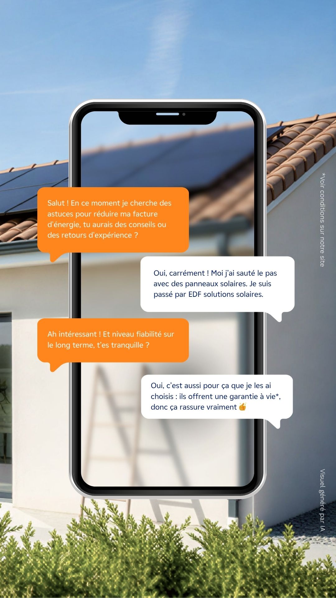EDF solutions solaires Facebook ad