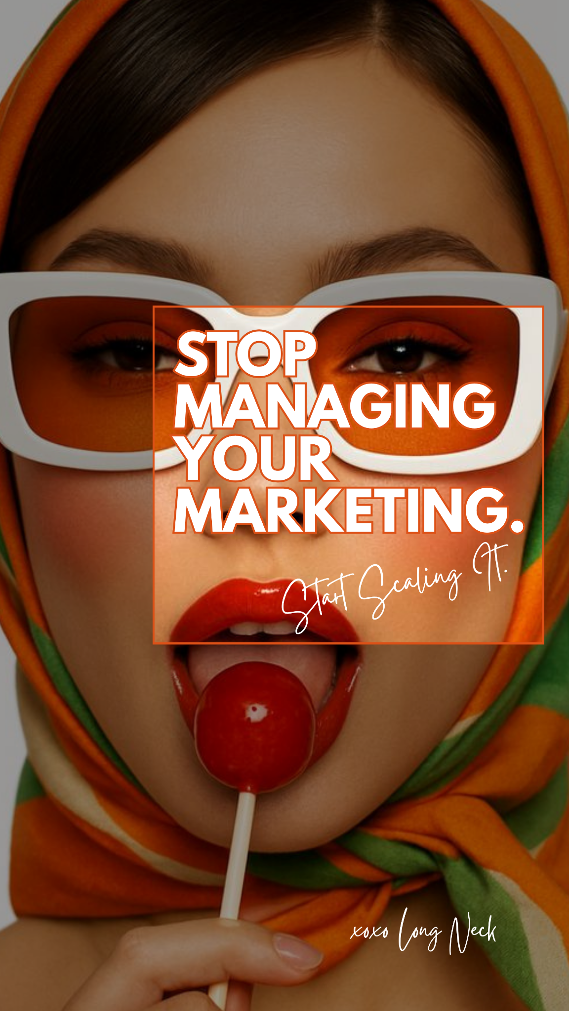 Long Neck Facebook ad: Still managing your own marketing?