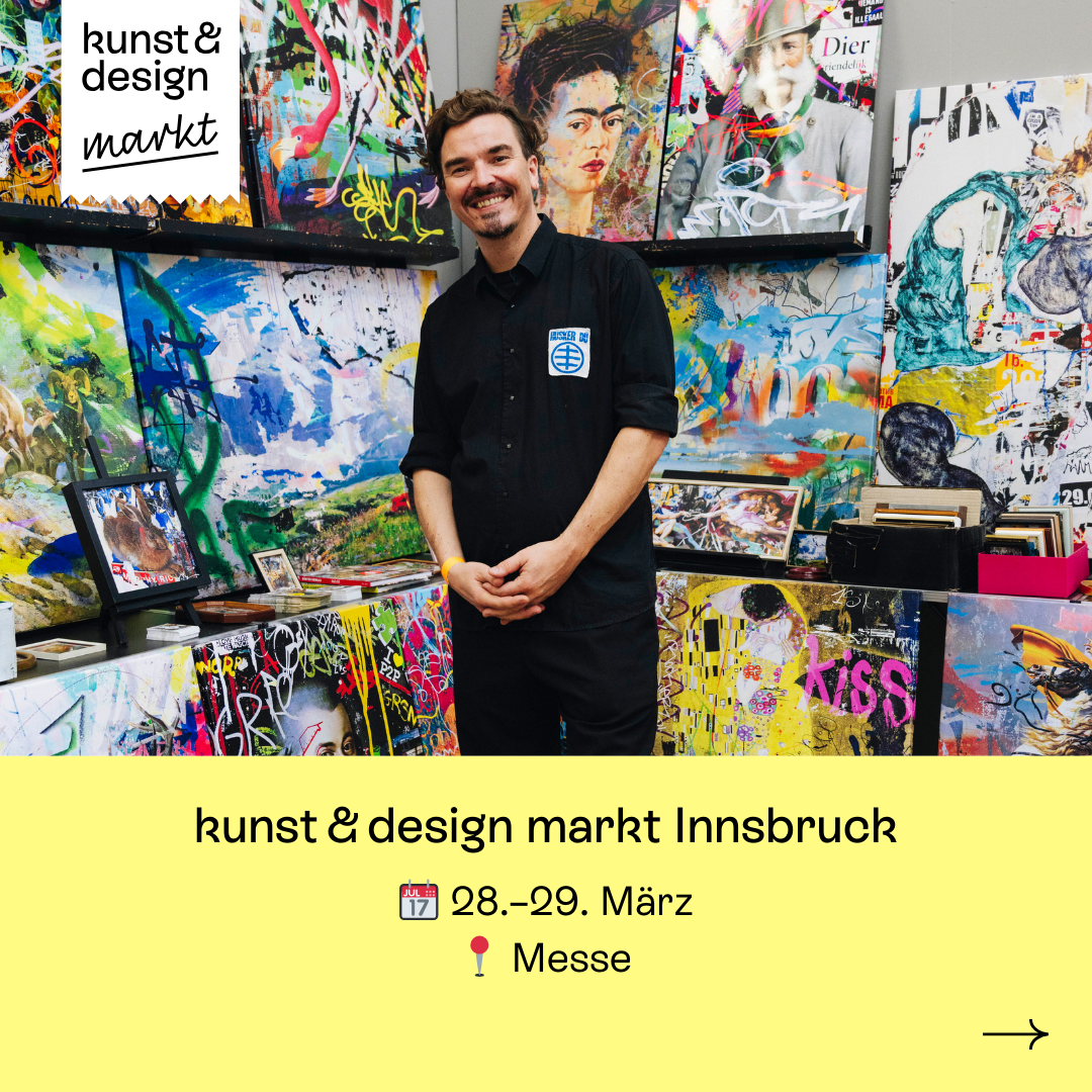 Kunst & Designmarkt Facebook ad: Nicht verpassen: Der kunst & design markt in…