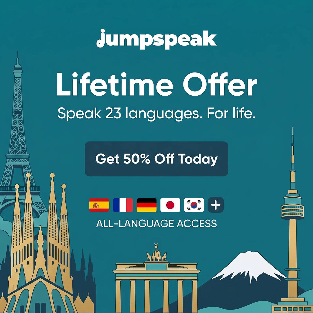 Jumpspeak Facebook ad