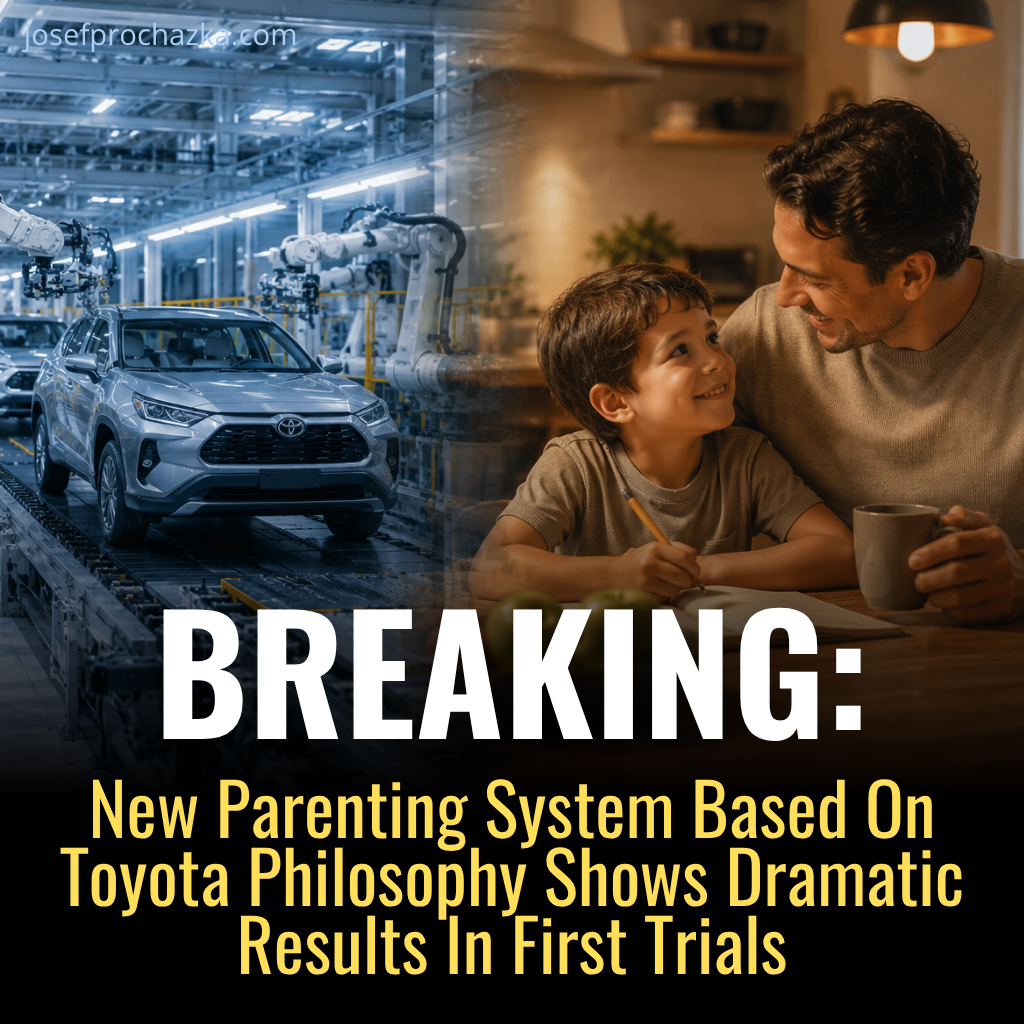 Josef Prochazka Consulting Facebook ad: Pull the Cord - the Toyota Parenting System